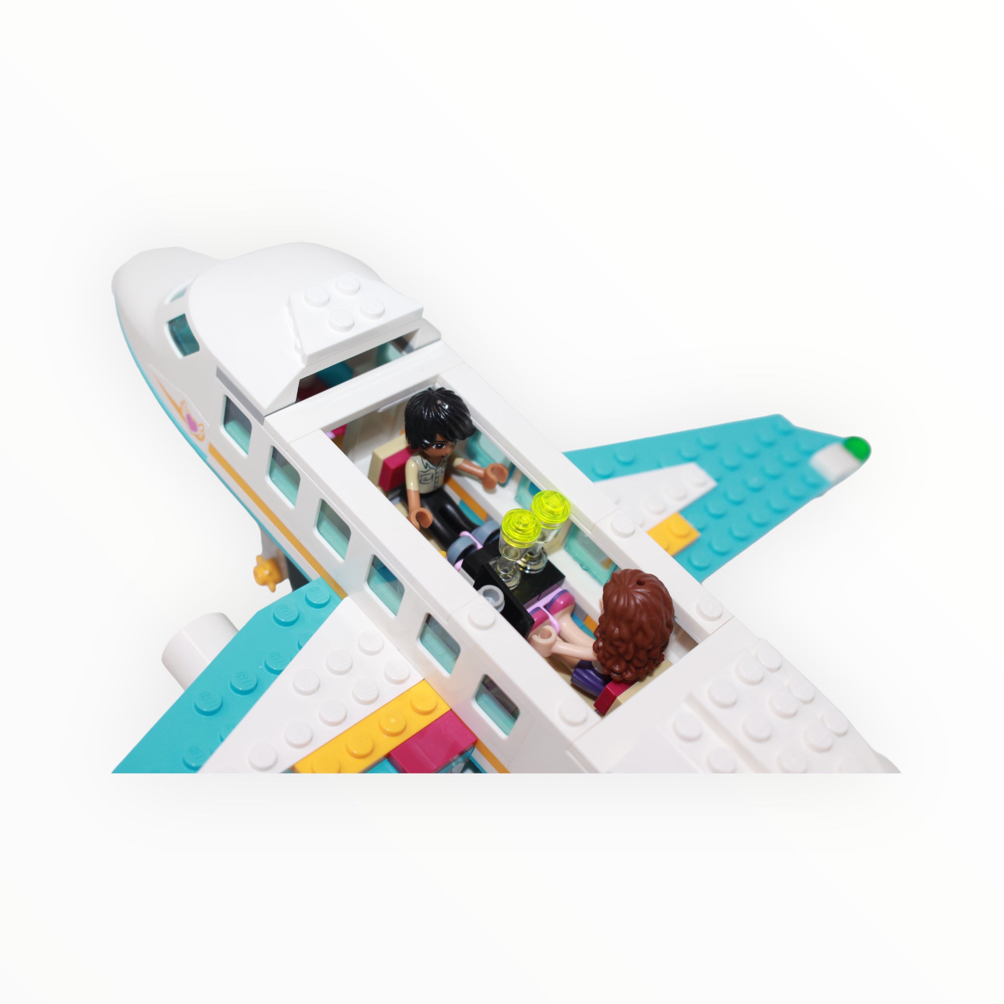 Used Set 41100 Friends Heartlake Private Jet