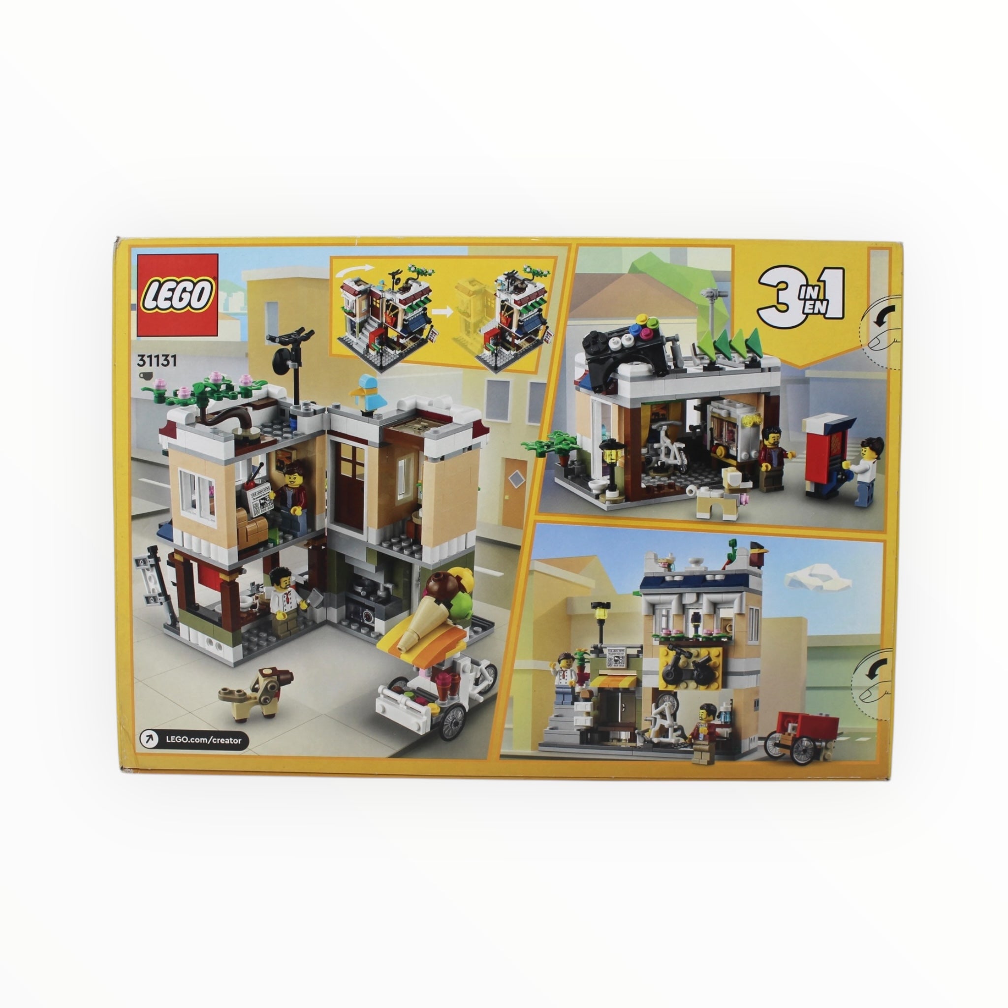 Retired Set 31131 Creator Downtown Noodle Shop (damaged box)