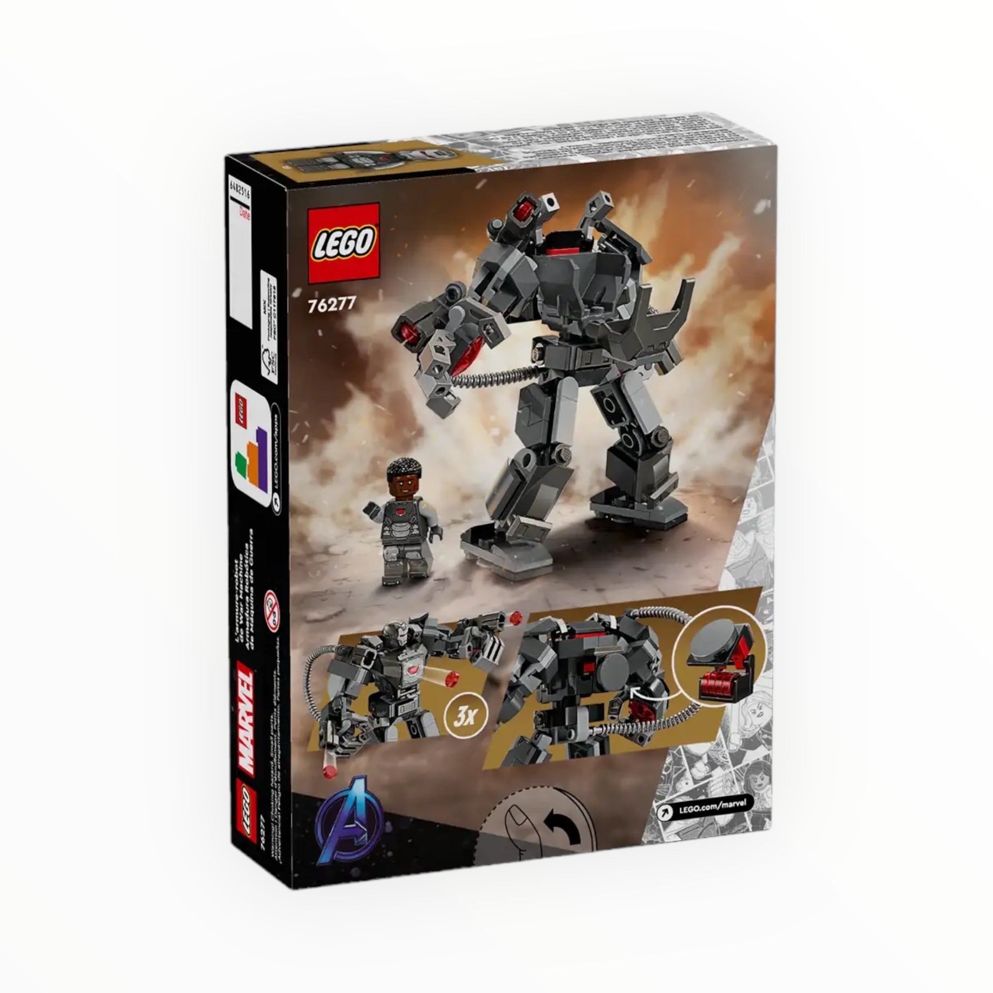 76277 Marvel War Machine Mech Armor