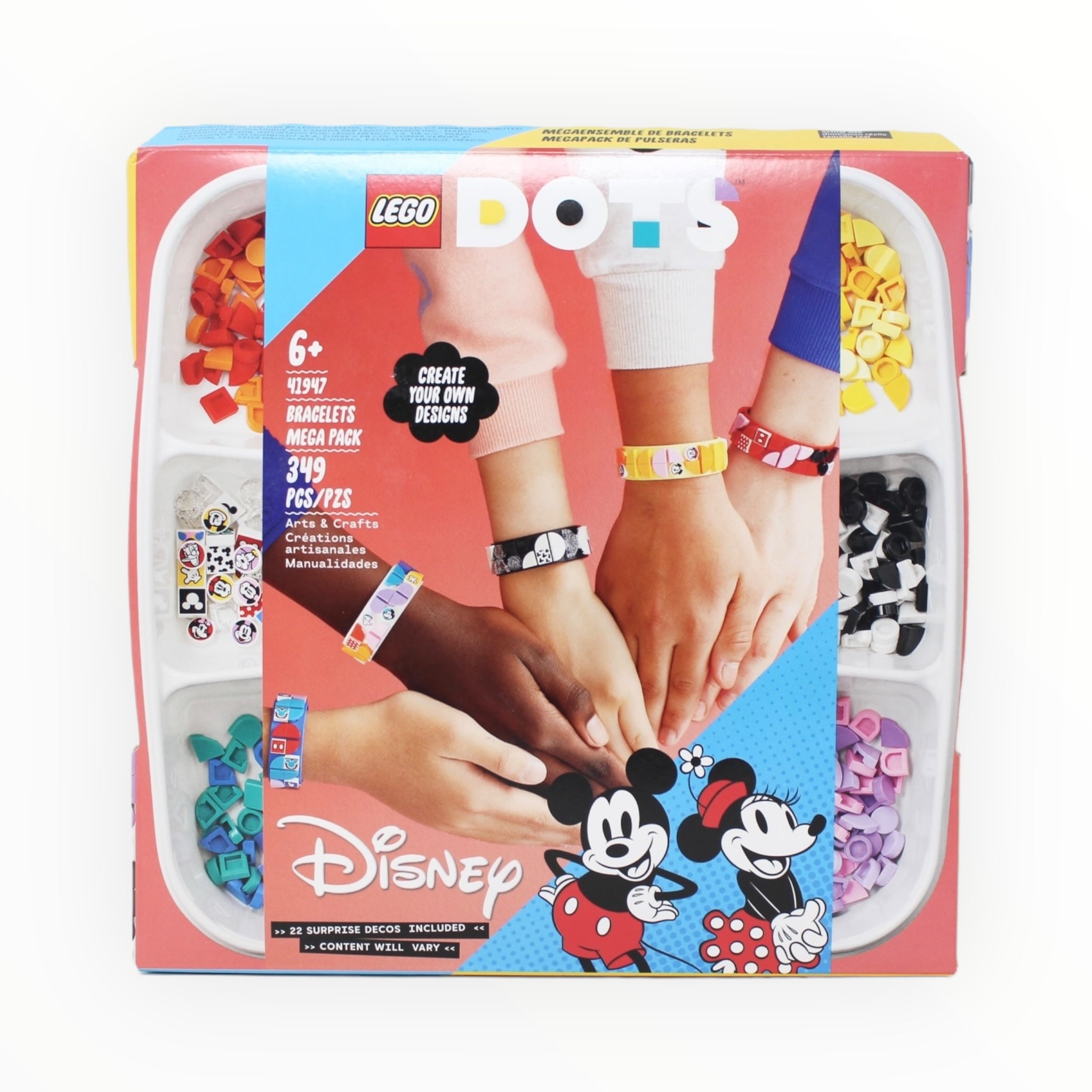 Retired Set 41947 Disney DOTS Mickey & Friends Bracelets Mega Pack