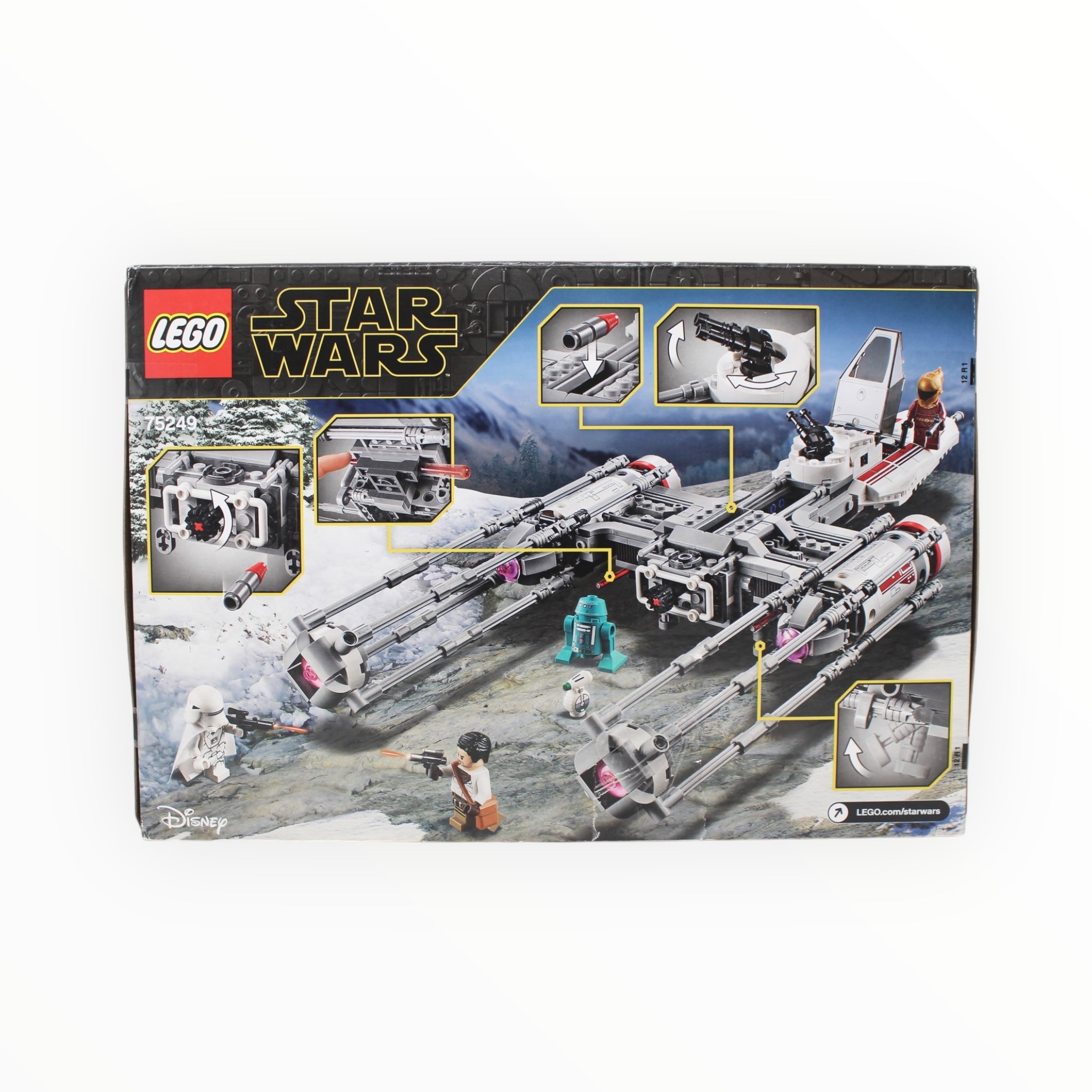 Retired Set 75249 Star Wars Resistance Y-Wing Starfighter (damaged box)