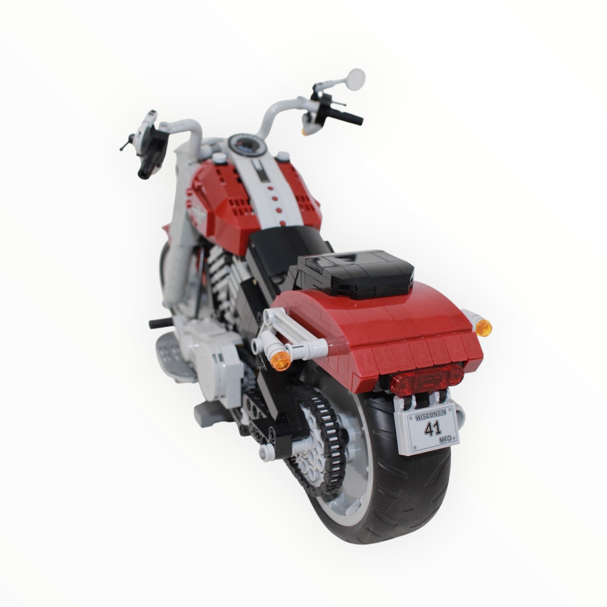Used Set 10269 Creator Harley-Davidson Fat Boy