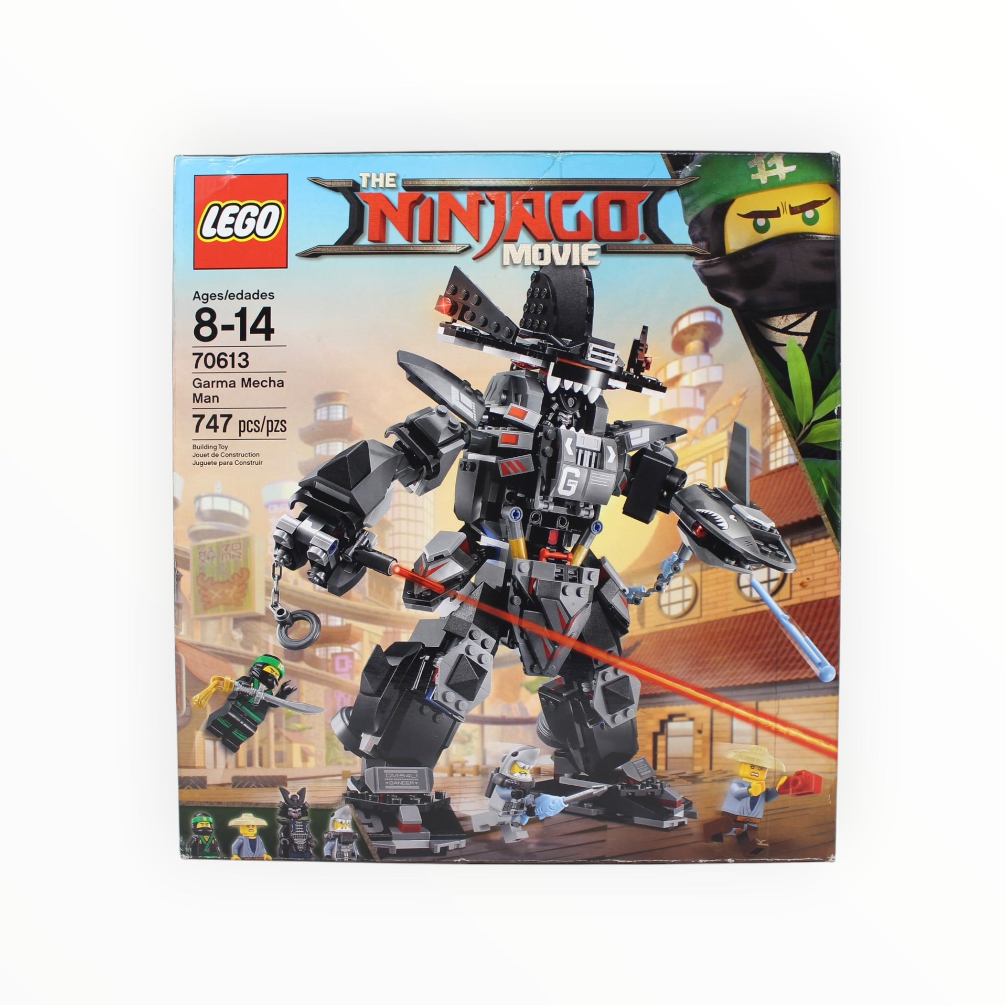 Certified Used Set 70613 The LEGO Ninjago Movie Garma Mecha Man (open box, sealed bags)