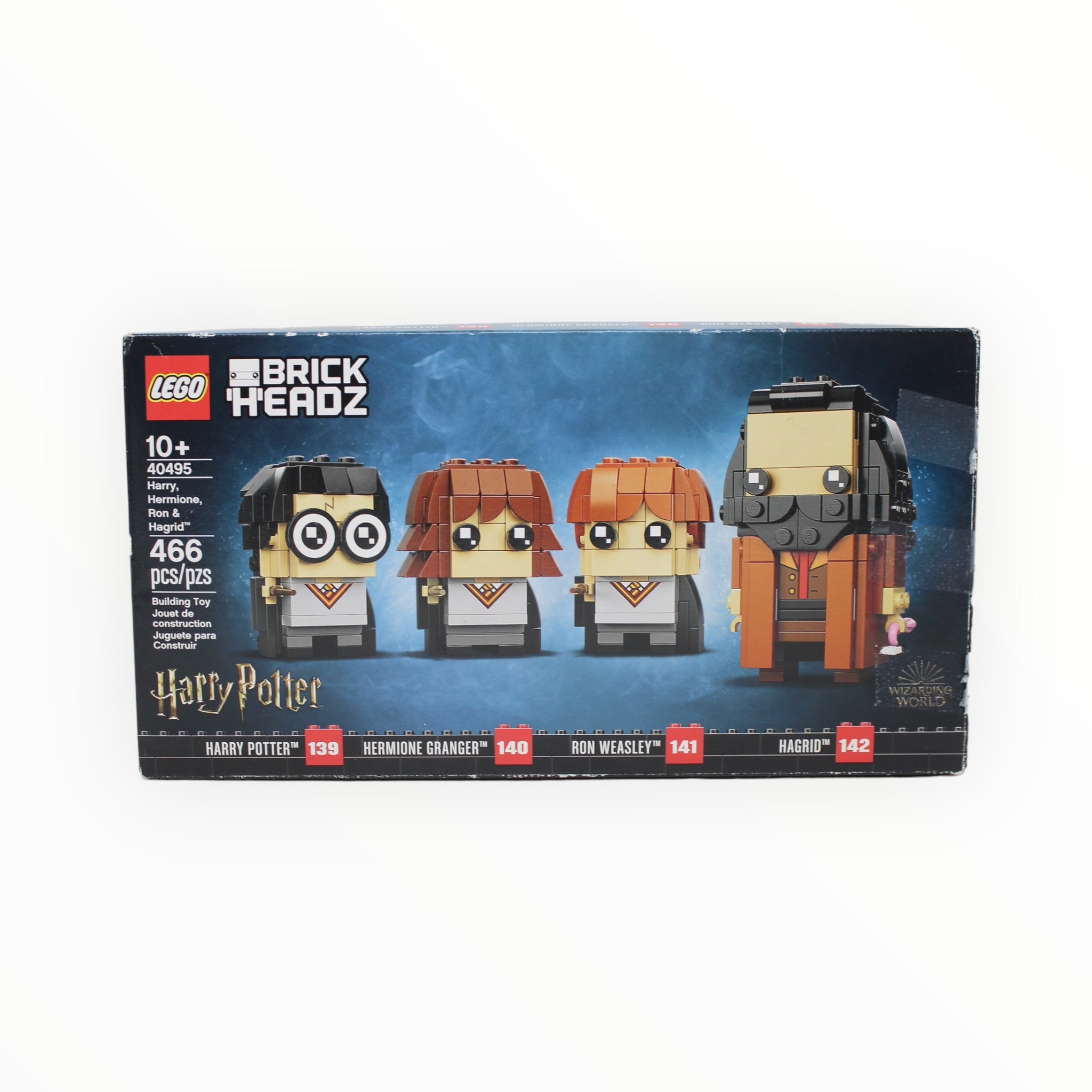 Certified Used Set 40495 Harry Potter BrickHeadz Harry, Hermione, Ron & Hagrid