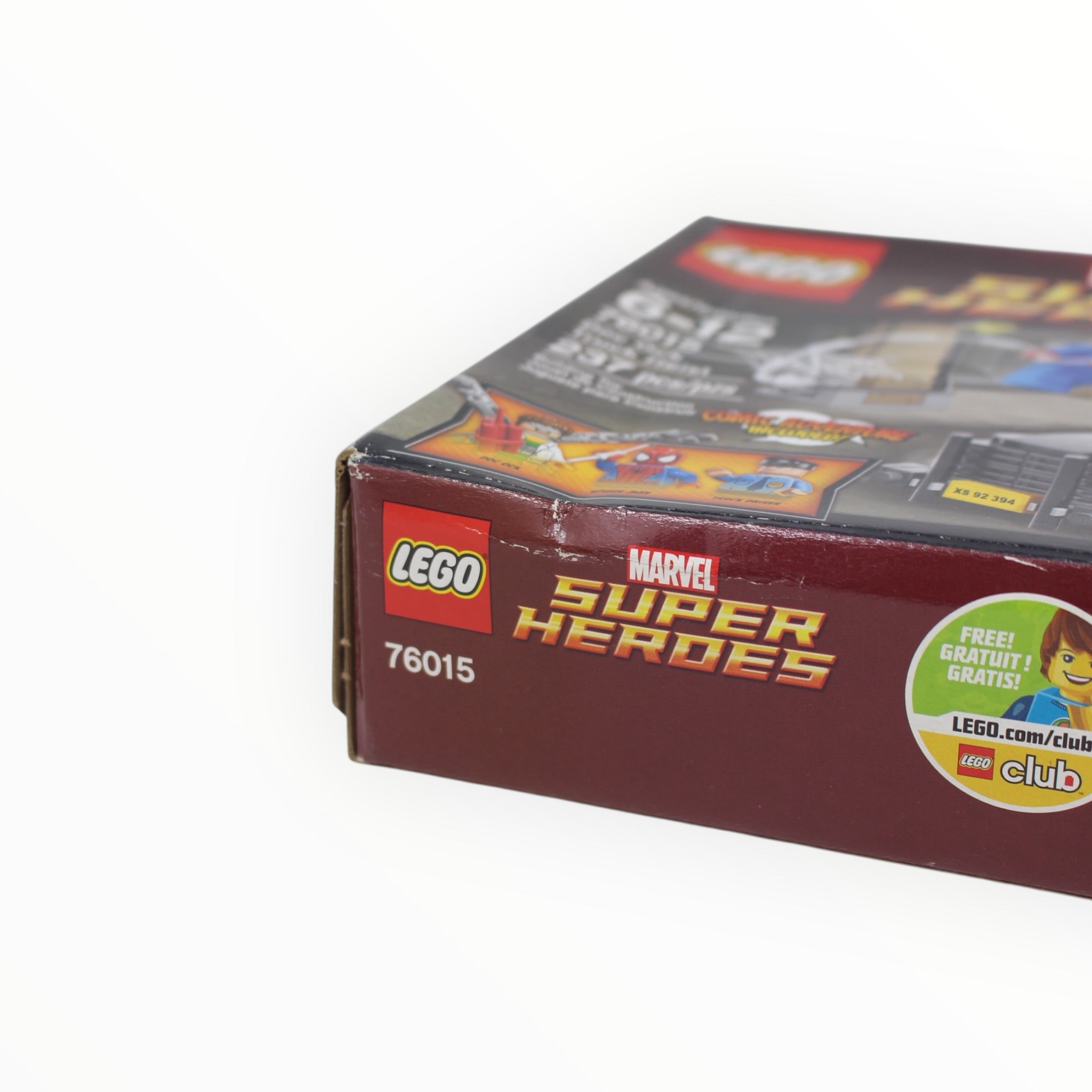 Retired Set 76015 Marvel Super Heroes Doc Ock Truck Heist (damaged box)