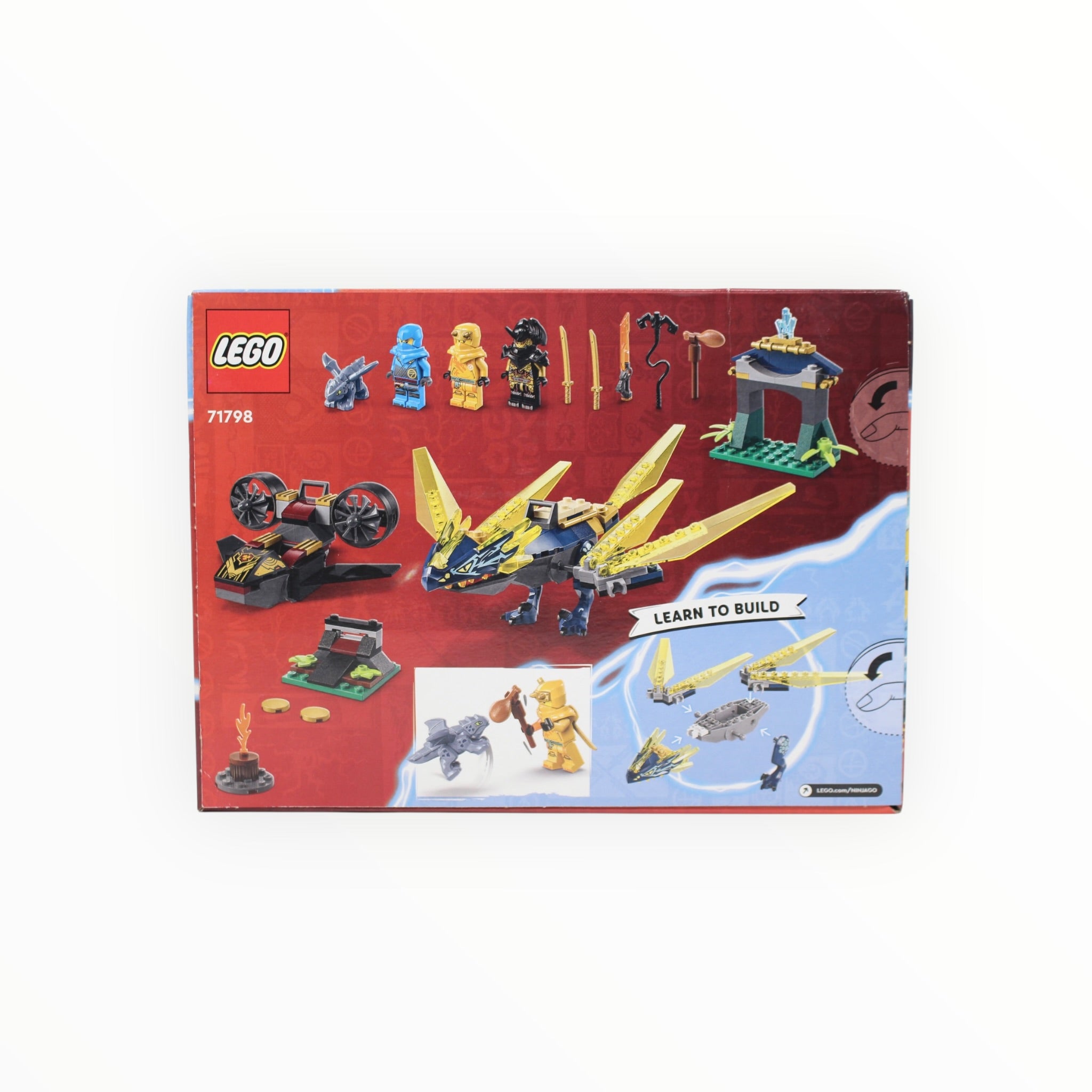 Retired Set 71798 Ninjago Nya and Arin’s Baby Dragon Battle