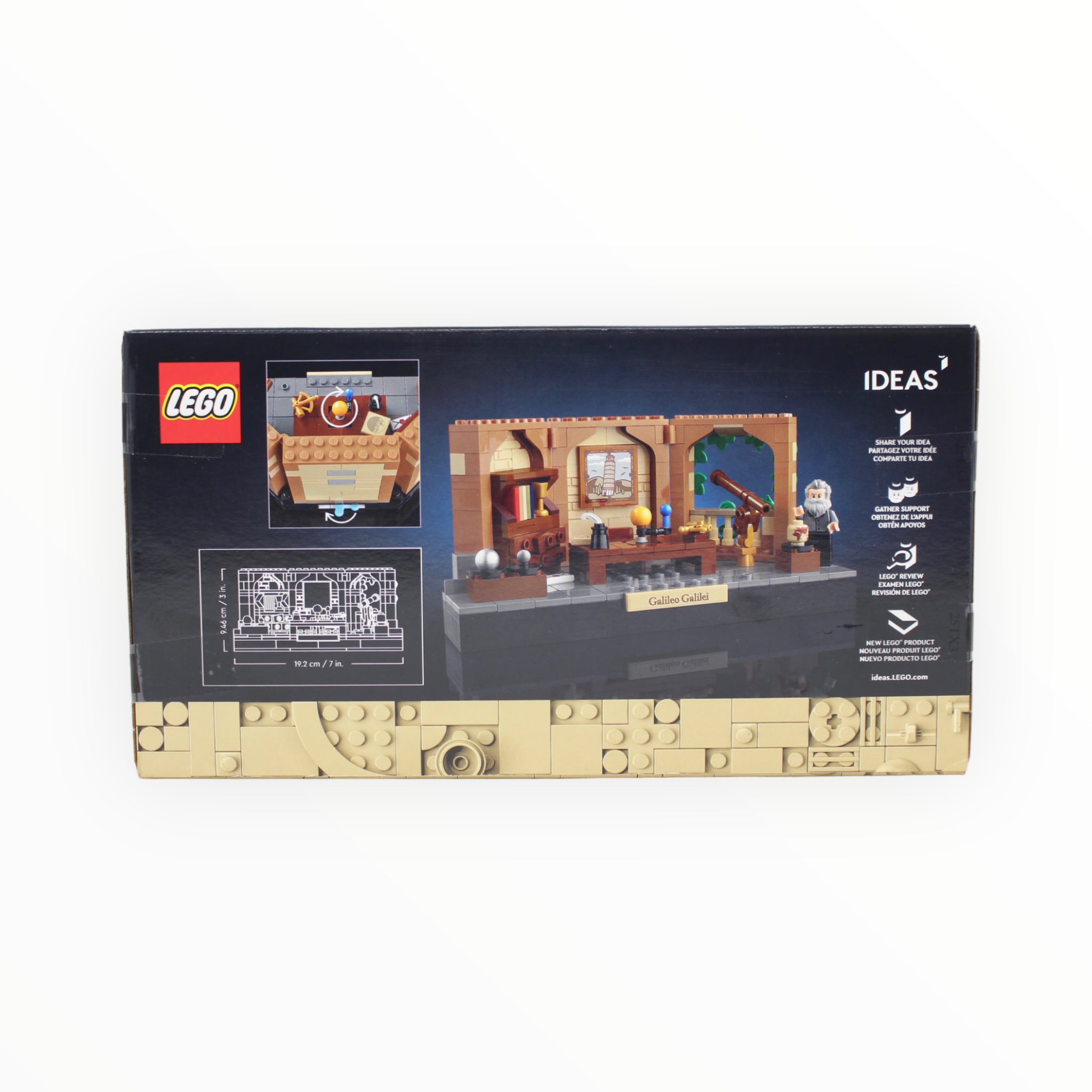 Retired Set 40595 LEGO Ideas Tribute to Galileo Galilei