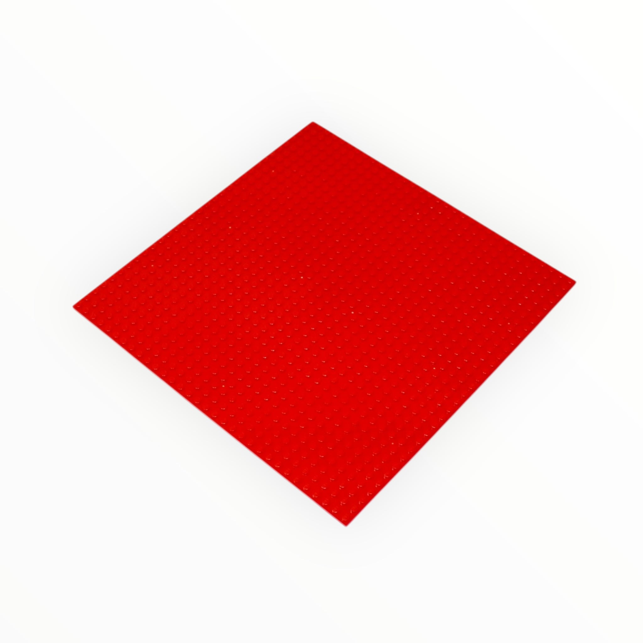 Red LEGO® Compatible Baseplates 10x10
