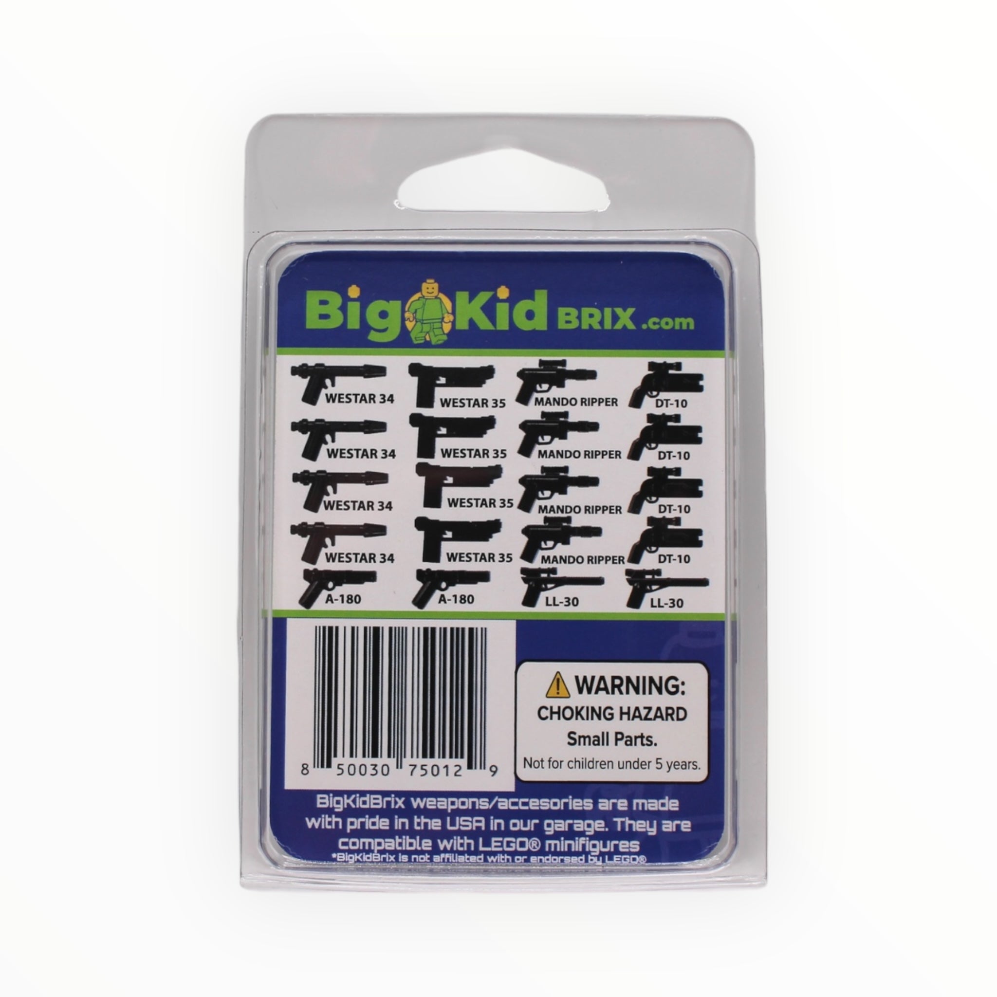 BigKidBrix Mando Weapons - Black