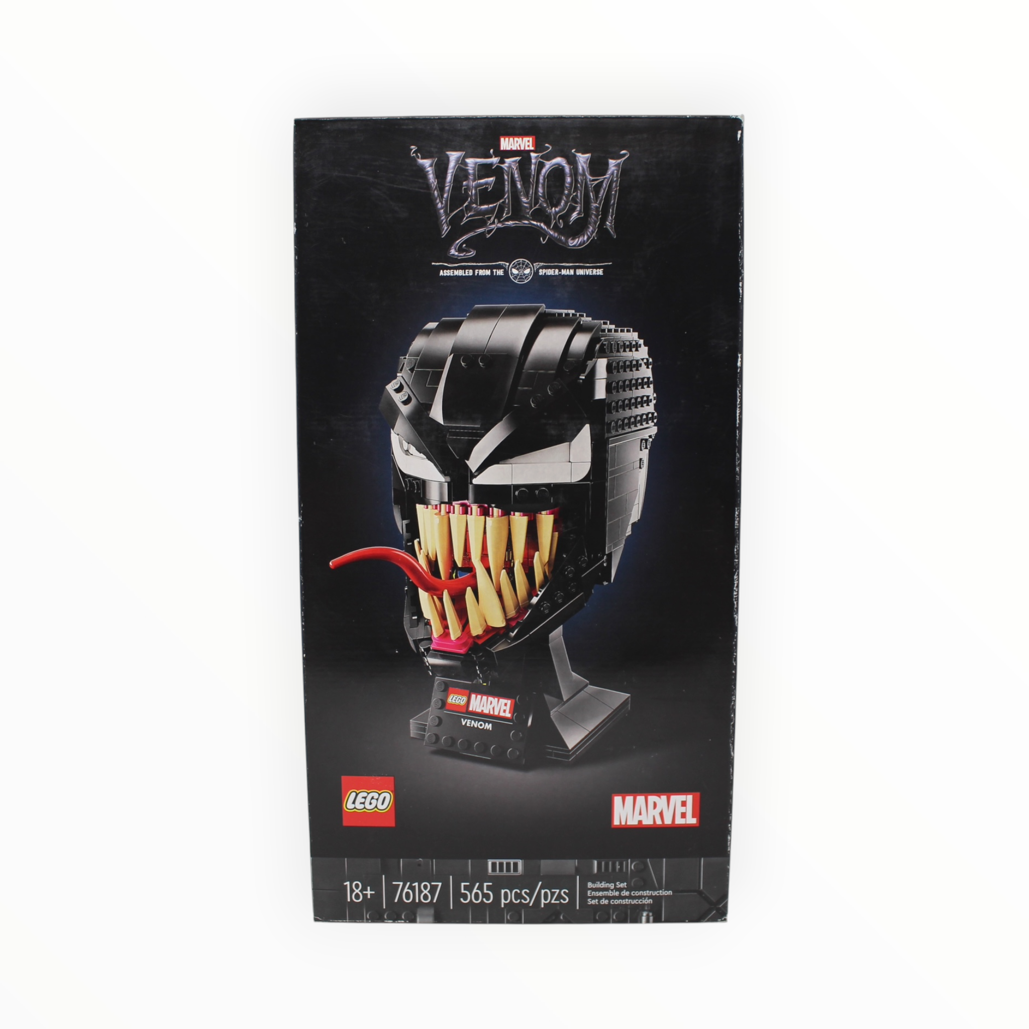 Retired Set 76187 Marvel Venom Bust (slight box damage)