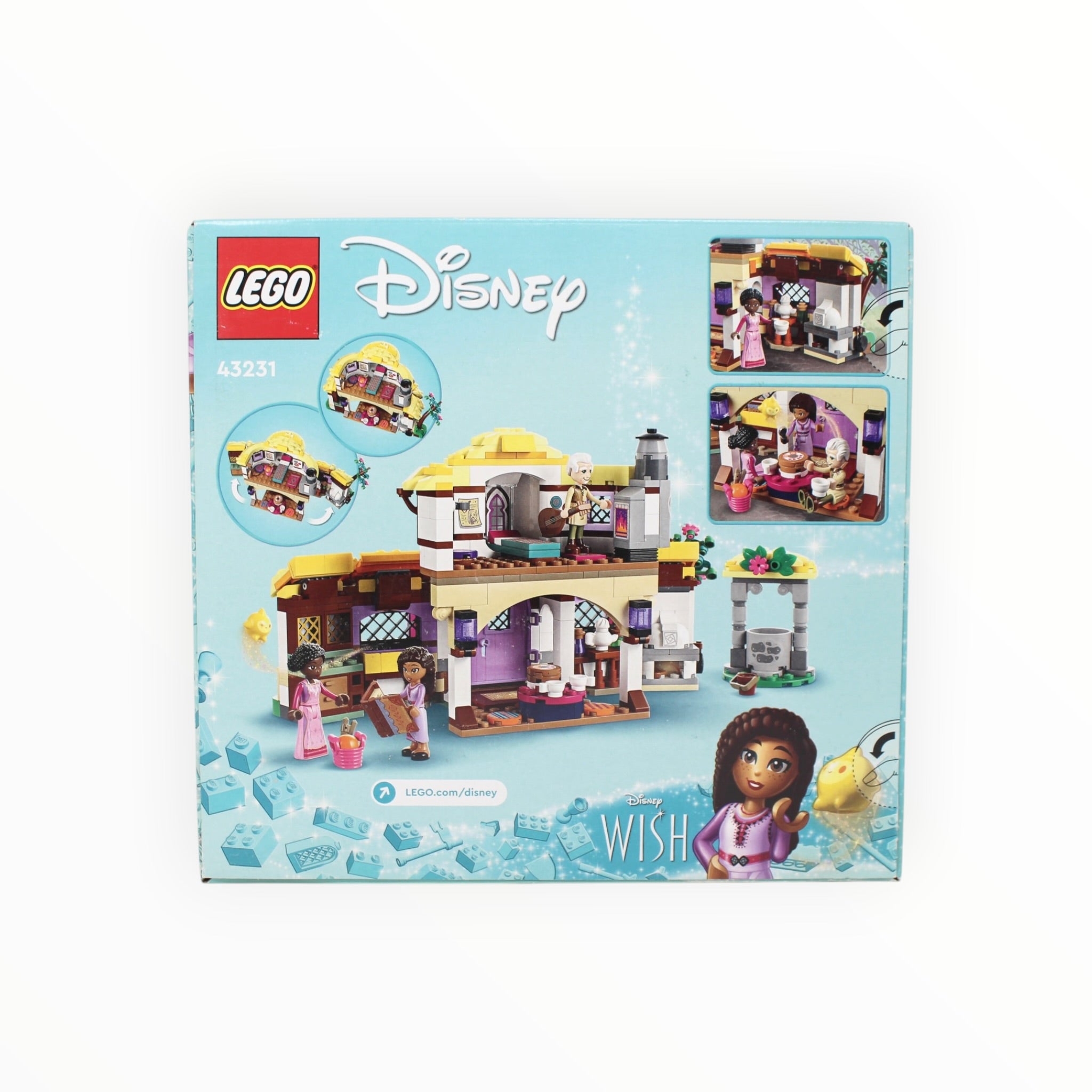 Retired Set 43231 Disney Wish Asha’s Cottage