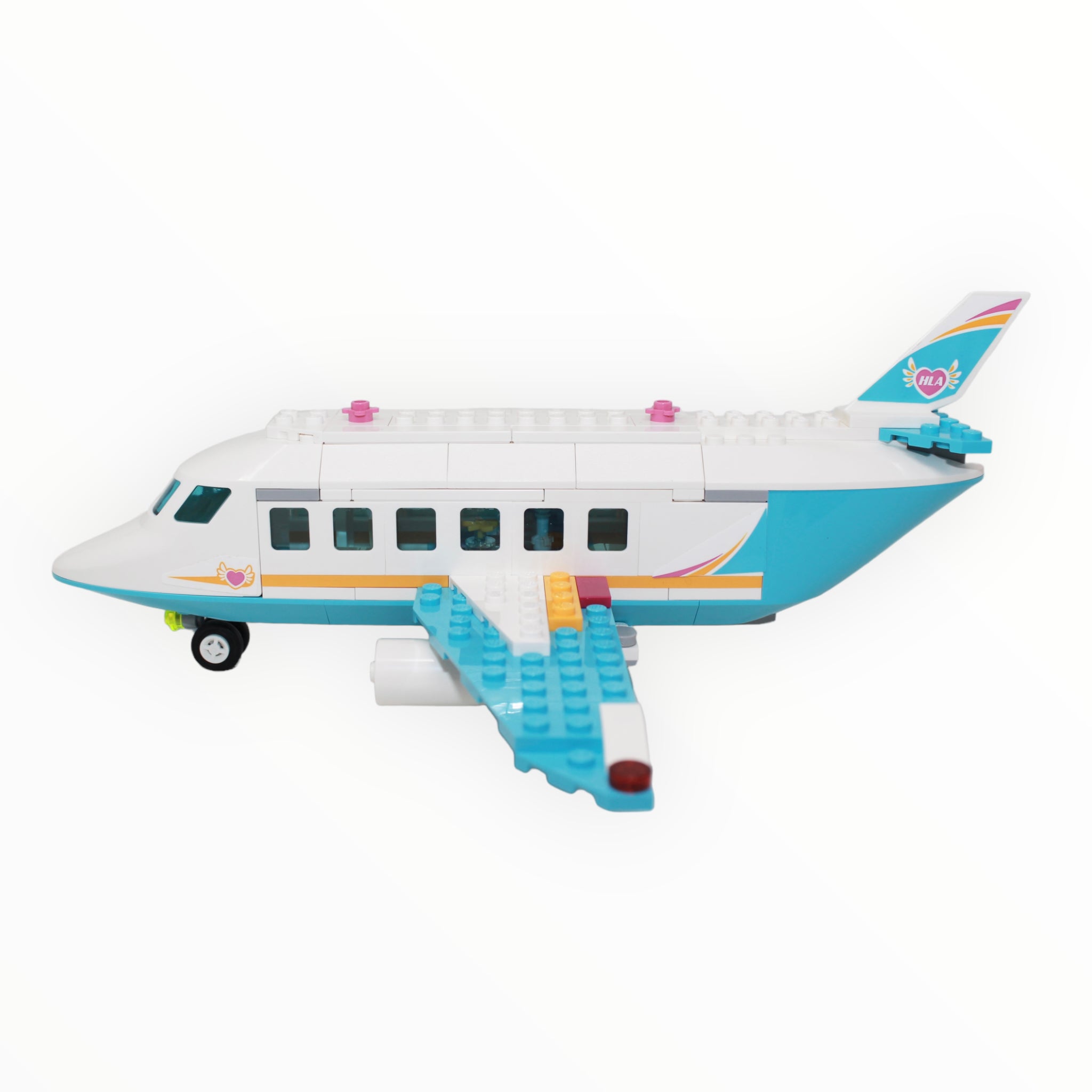Used Set 41100 Friends Heartlake Private Jet