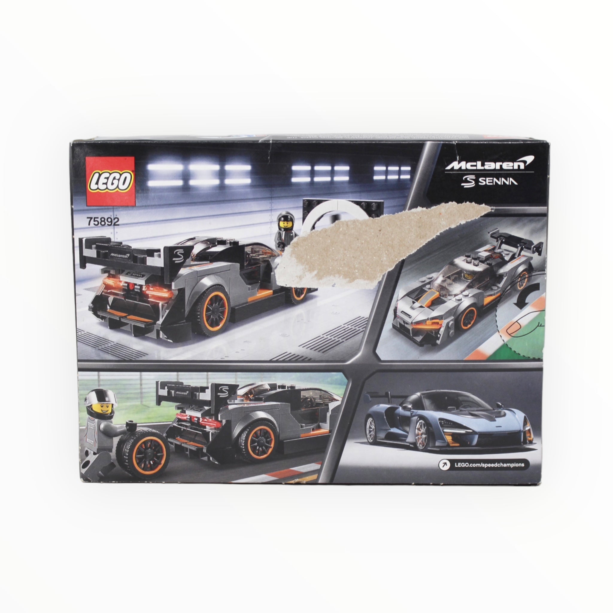 Retired Set 75892 Speed Champions McLaren Senna (damaged box)