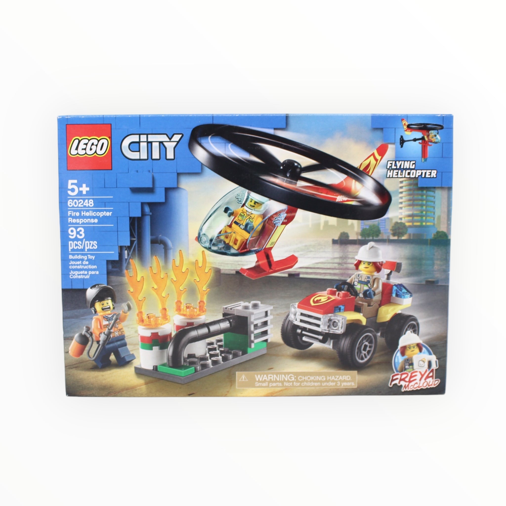 Retired Set 60248 City Fire Helicopter Response
