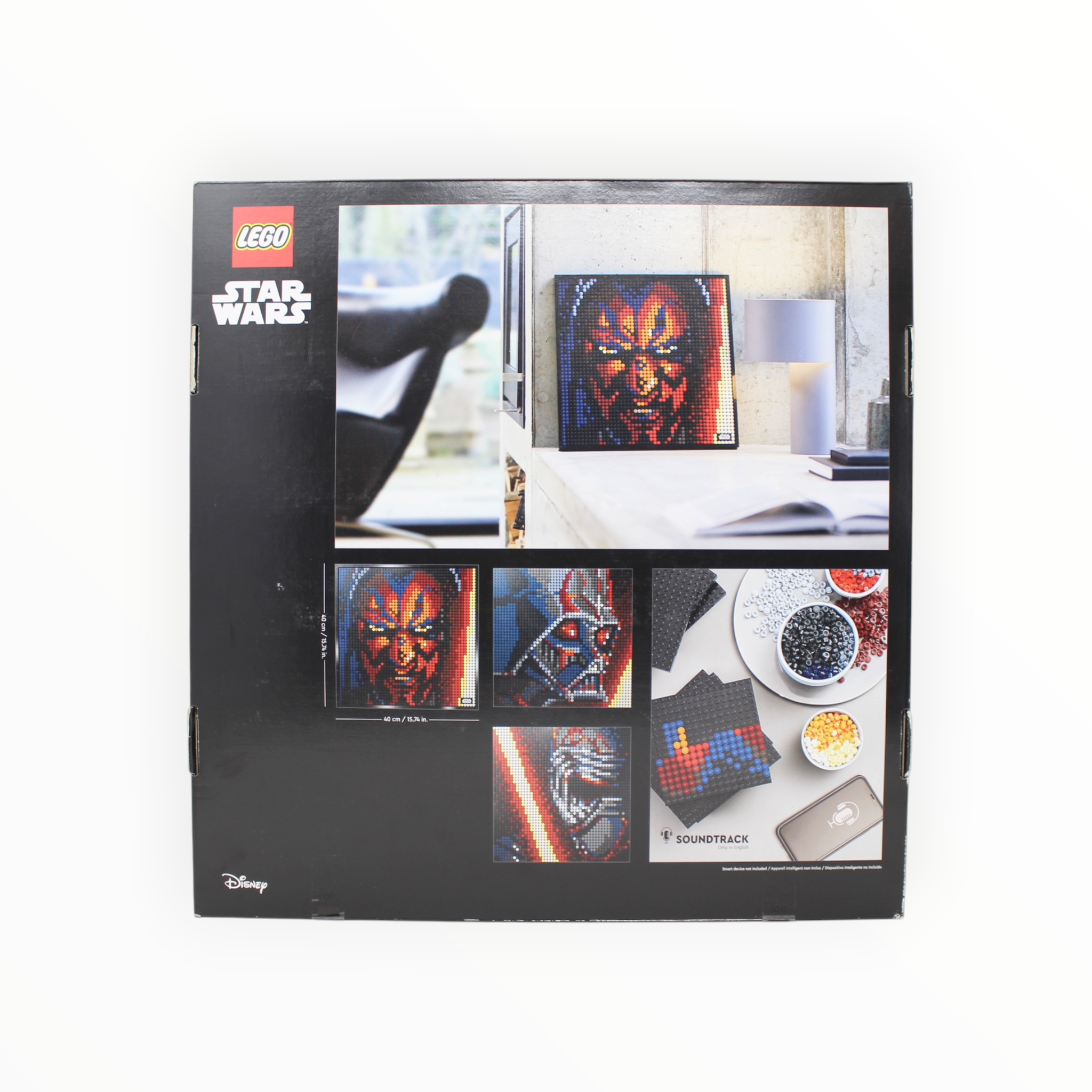Retired Set 31200 Star Wars The Sith Mosaic (box creased)