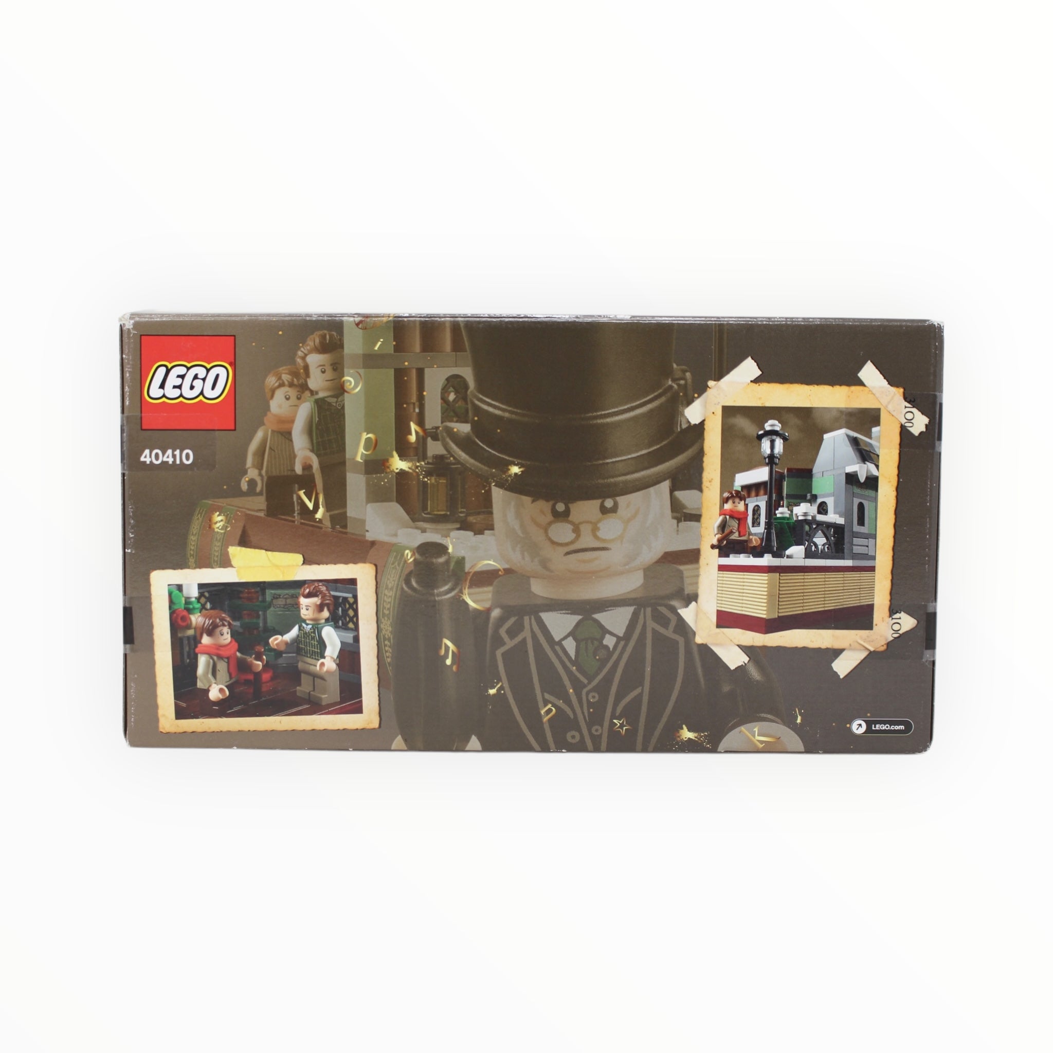 Retired Set 40410 LEGO Charles Dickens Tribute (damaged box)