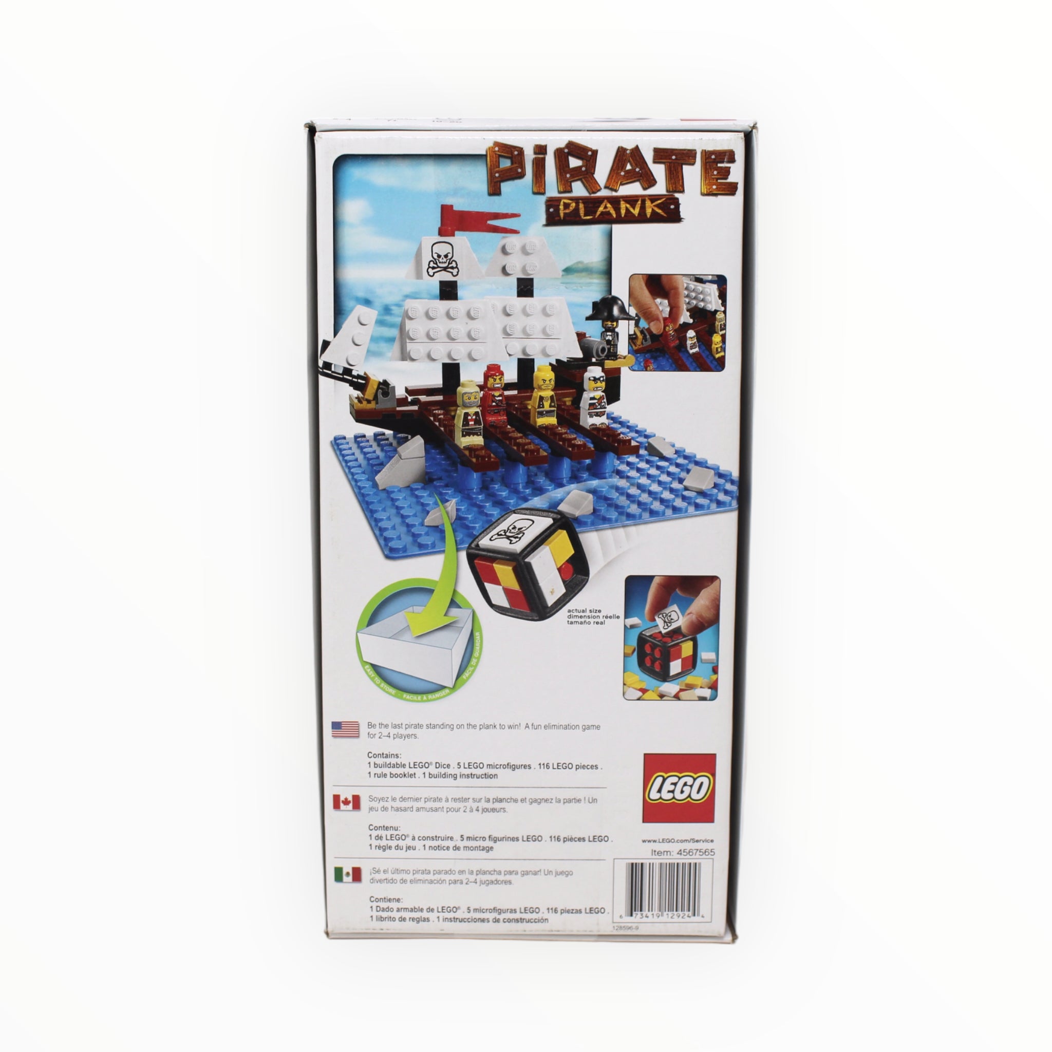 Certified Used Set 3848 LEGO Pirate Plank
