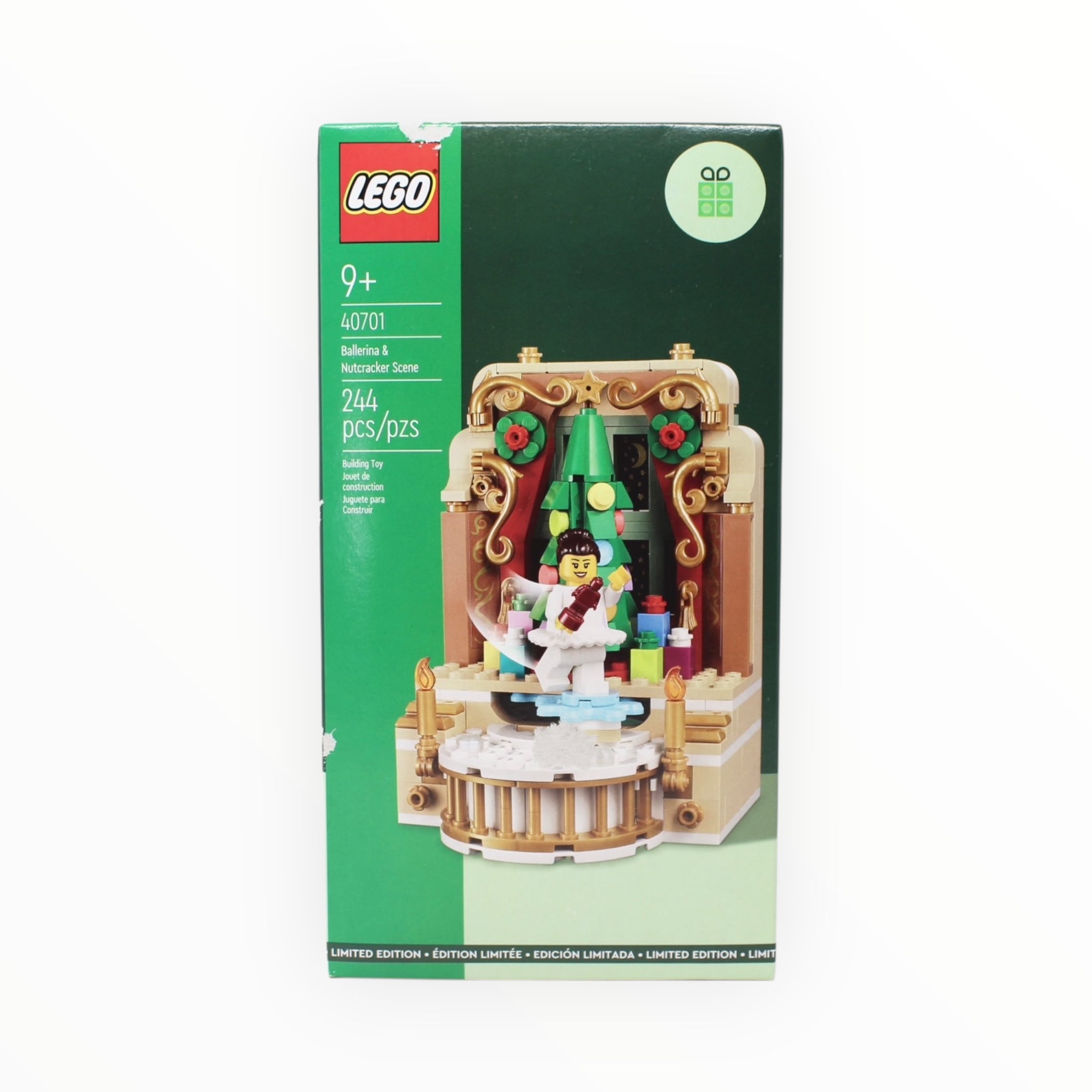 Retired Set 40701 LEGO Ballerina & Nutcracker Scene (slight box damage)