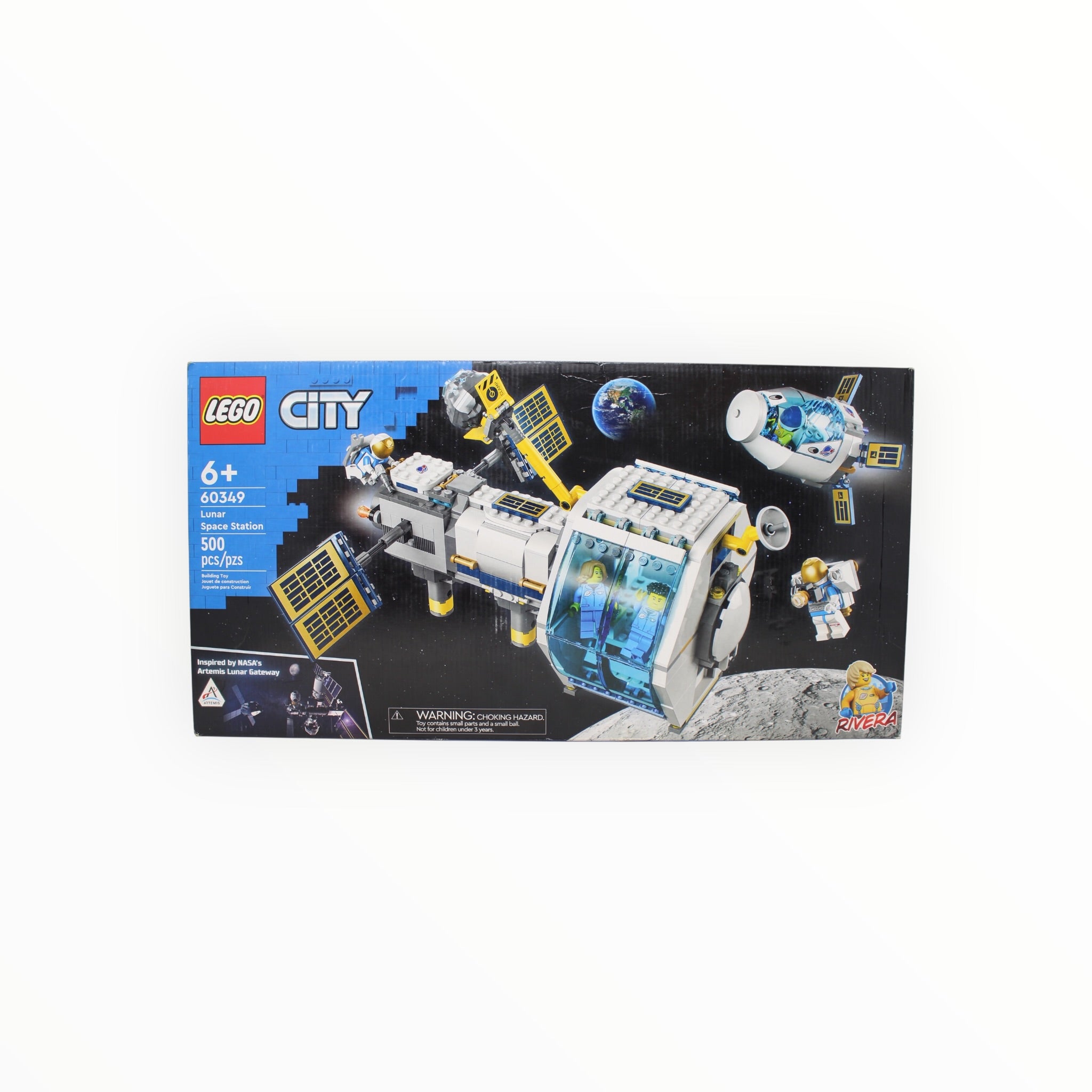Certified Used Set 60349 City Lunar Space Station (open box, sealed bags)