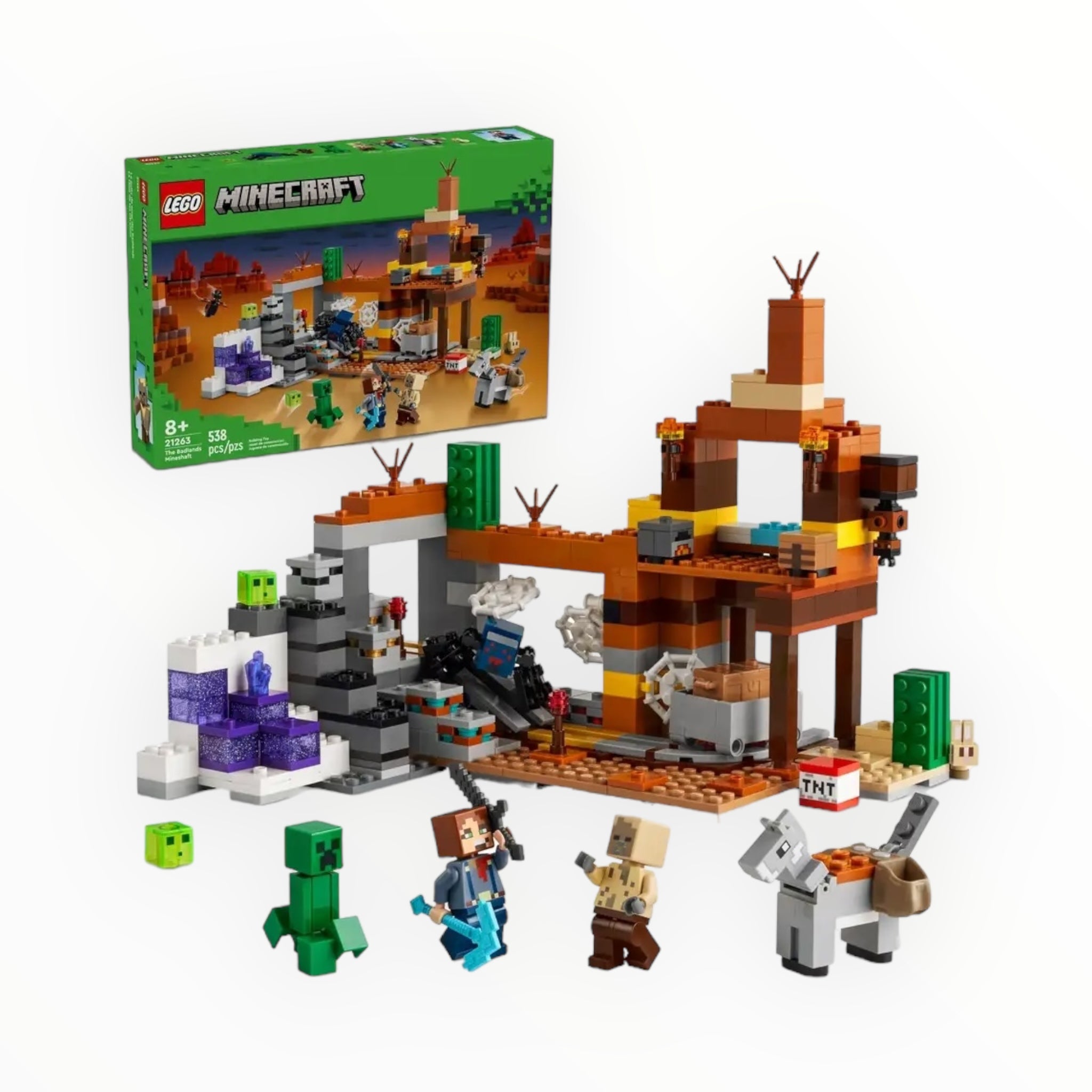 21263 Minecraft The Badlands Mineshaft