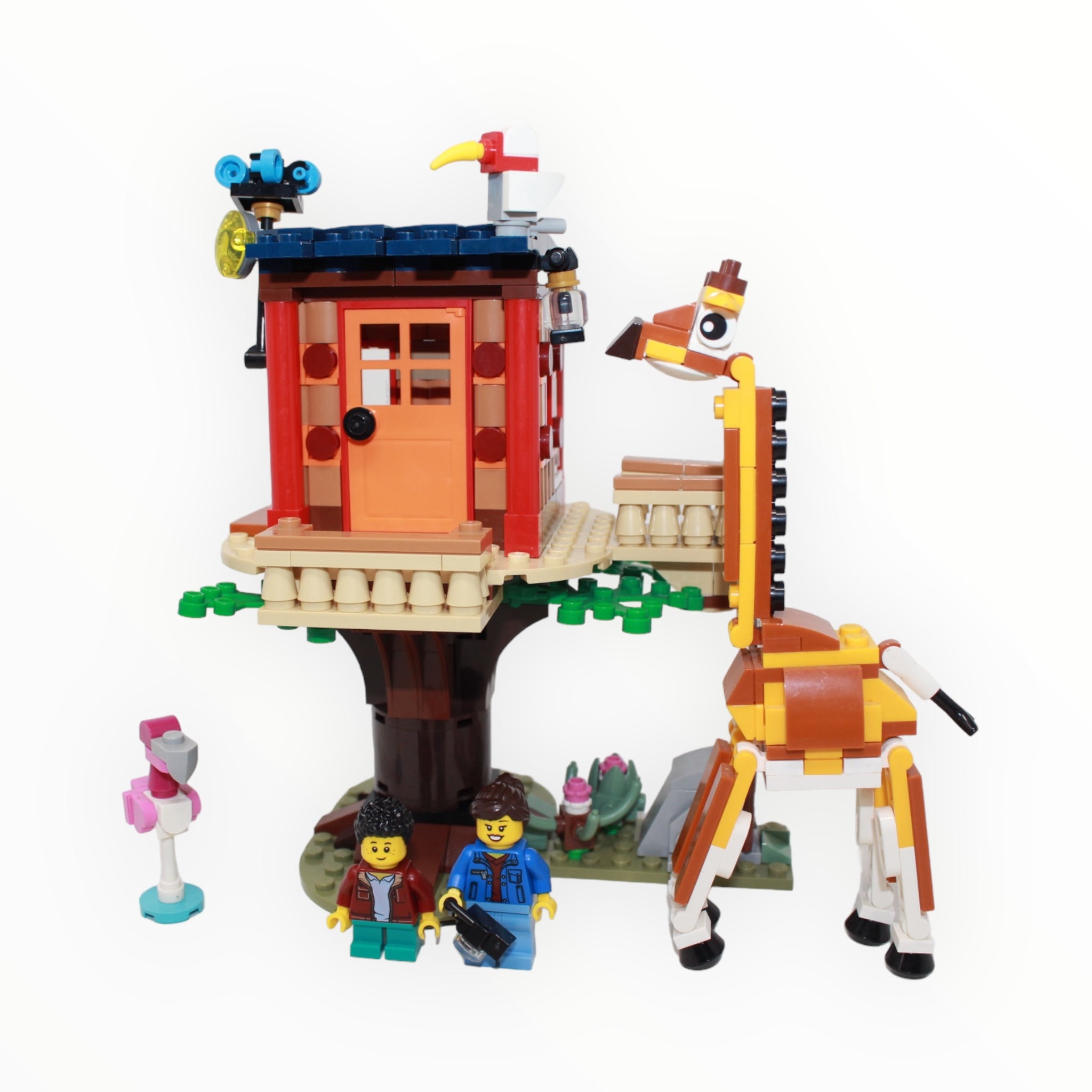 Used Set 31116 Creator Safari Wildlife Tree House
