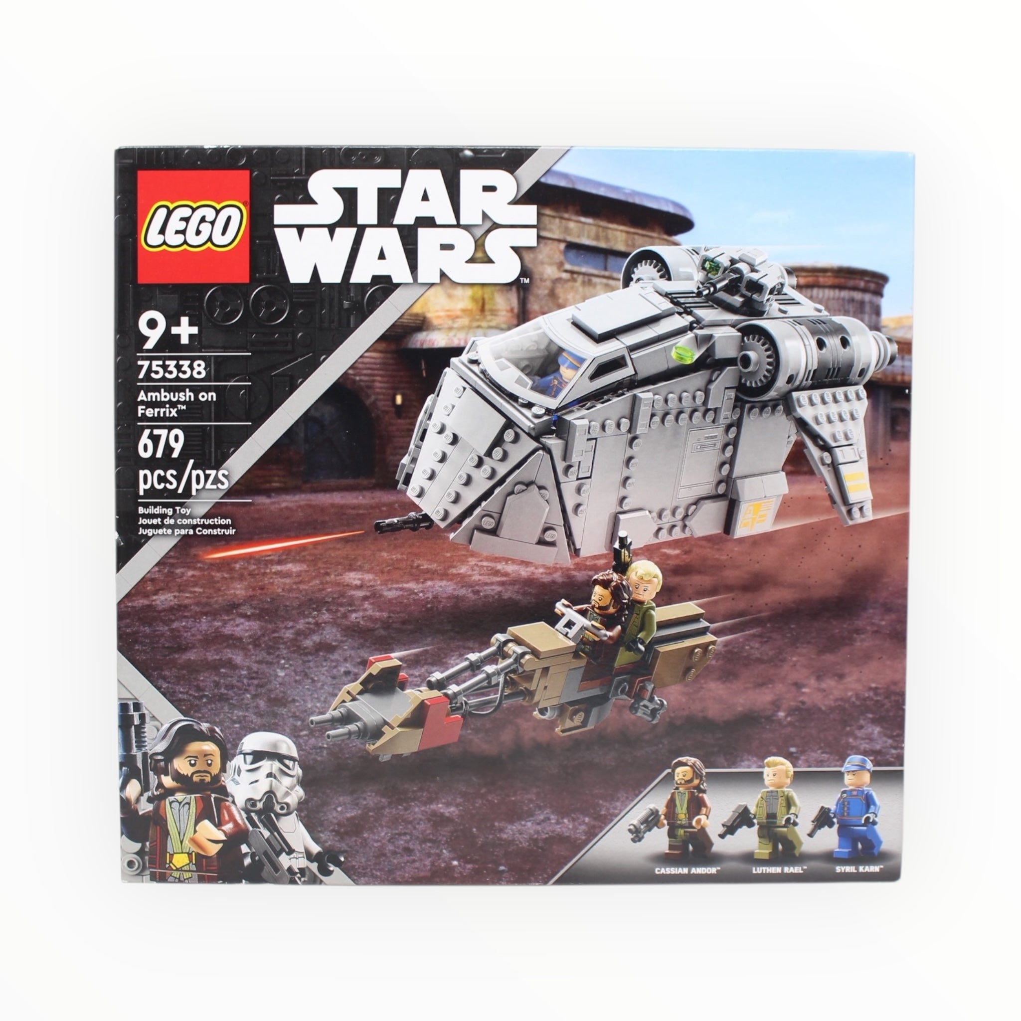 Retired Set 75338 Star Wars Ambush on Ferrix