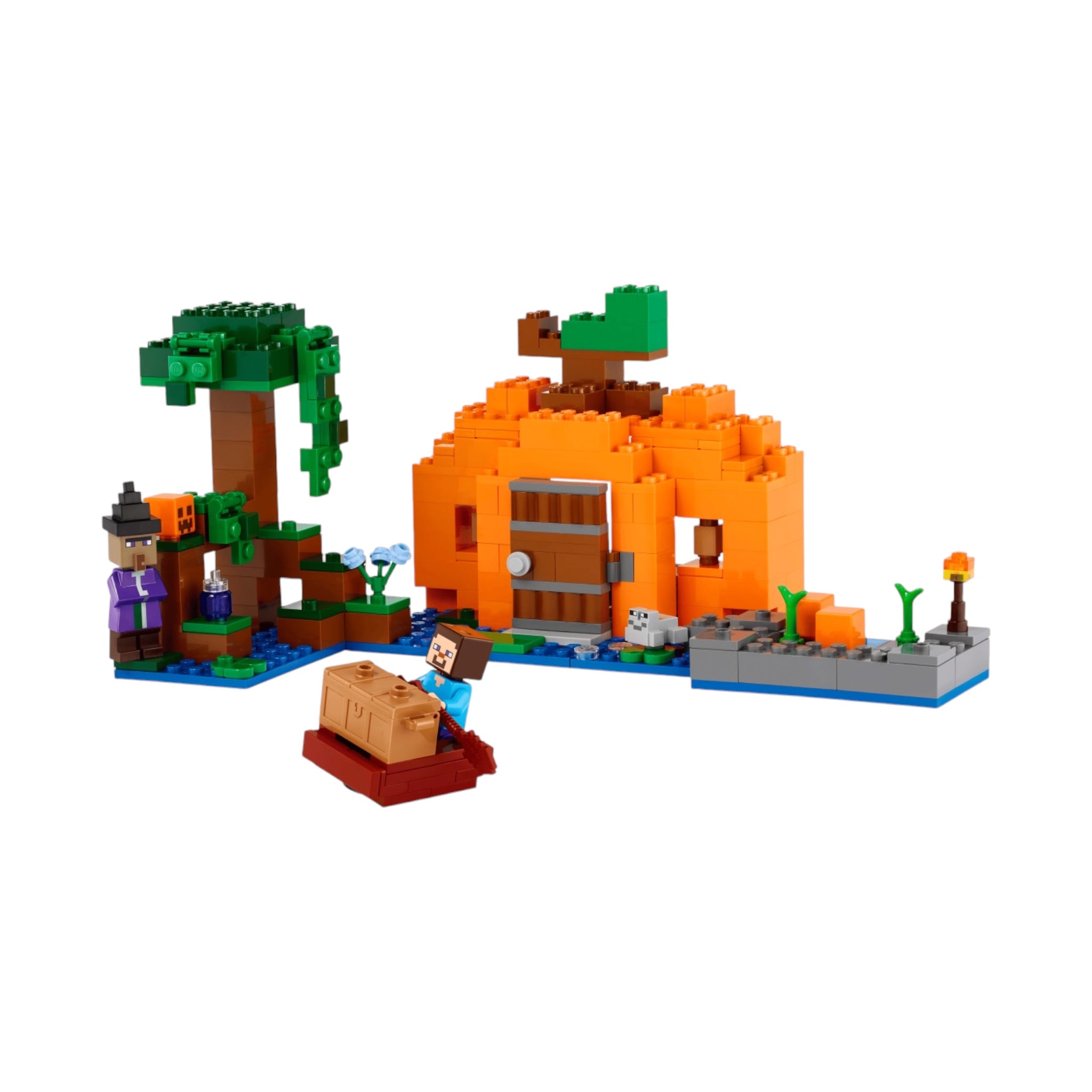 Retired Set 21248 Minecraft The Pumpkin Farm