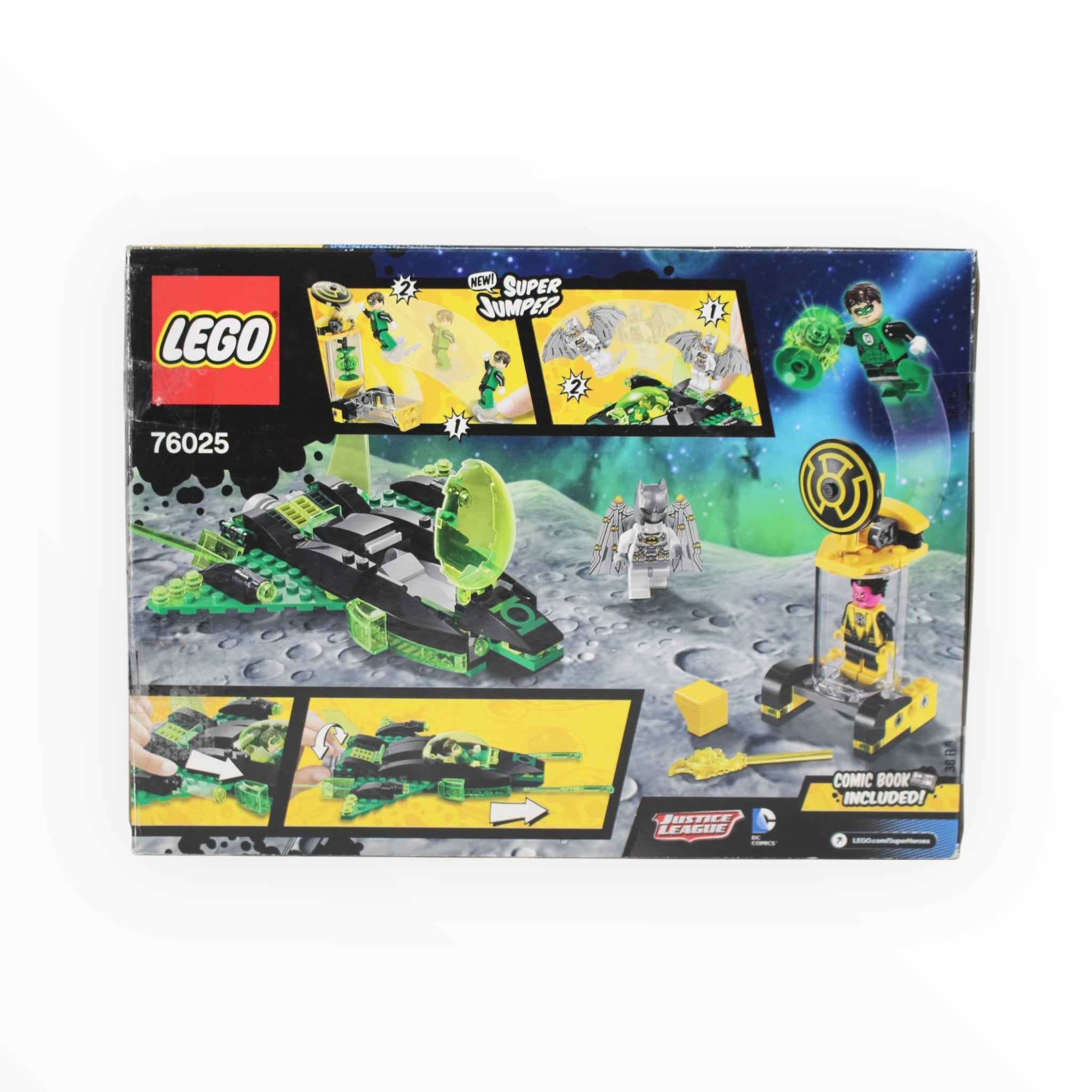 Certified Used Set 76025 DC Super Heroes Green Lantern vs. Sinestro (open box, sealed bags)