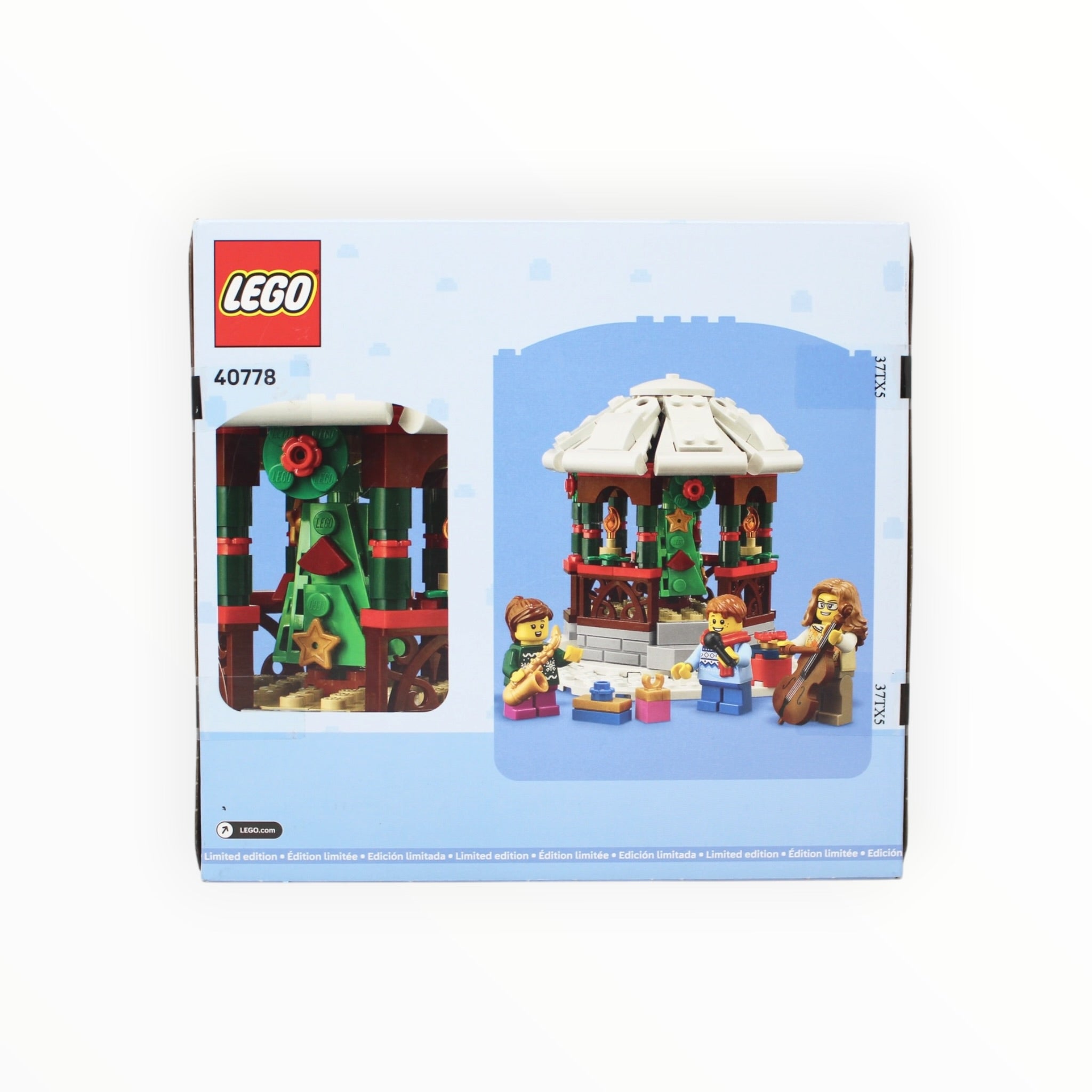 Retired Set 40778 LEGO Winter Gazebo