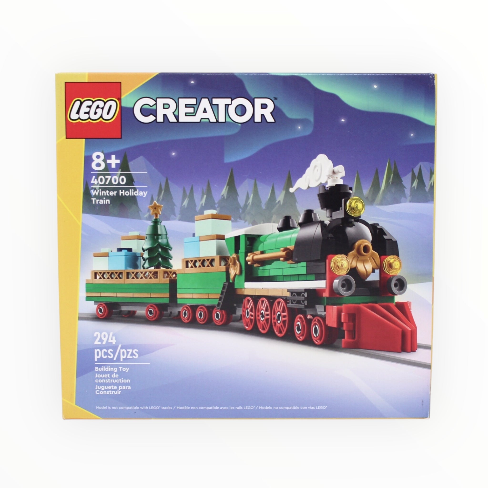 Retired Set 40700 Creator Winter Holiday Train