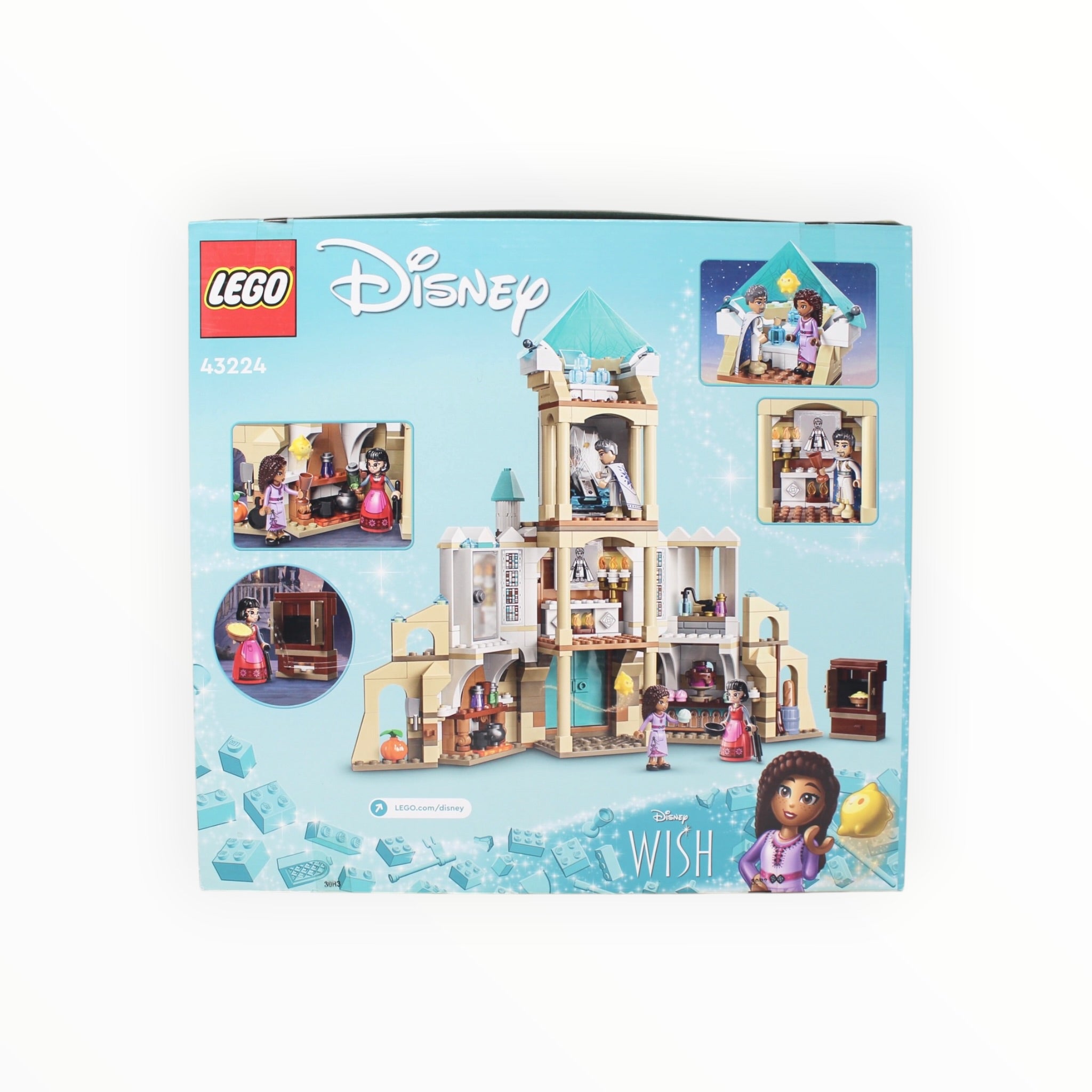 Retired Set 43224 Disney Wish King Magnifico’s Castle