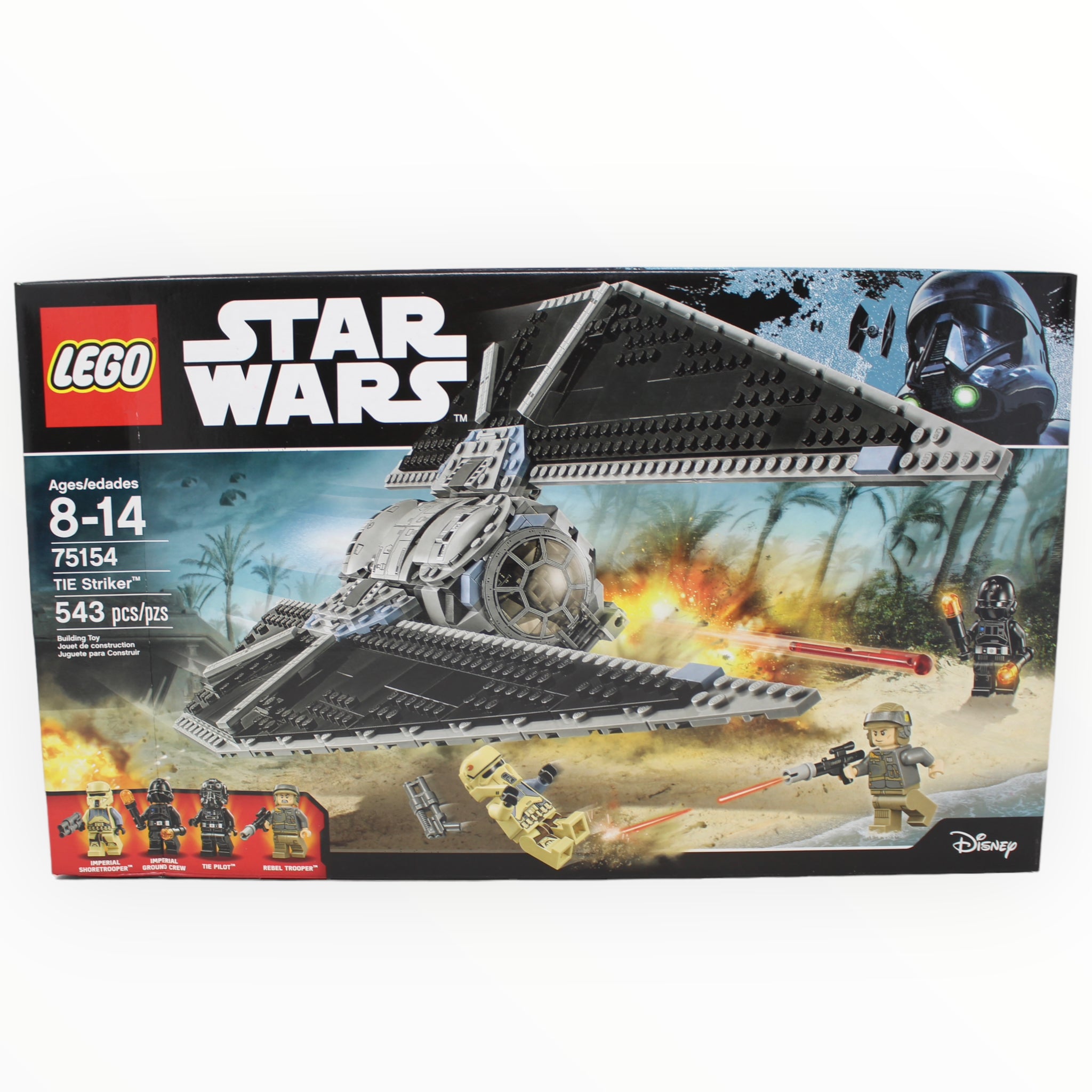 Retired Set 75154 Star Wars TIE Striker (damaged box)