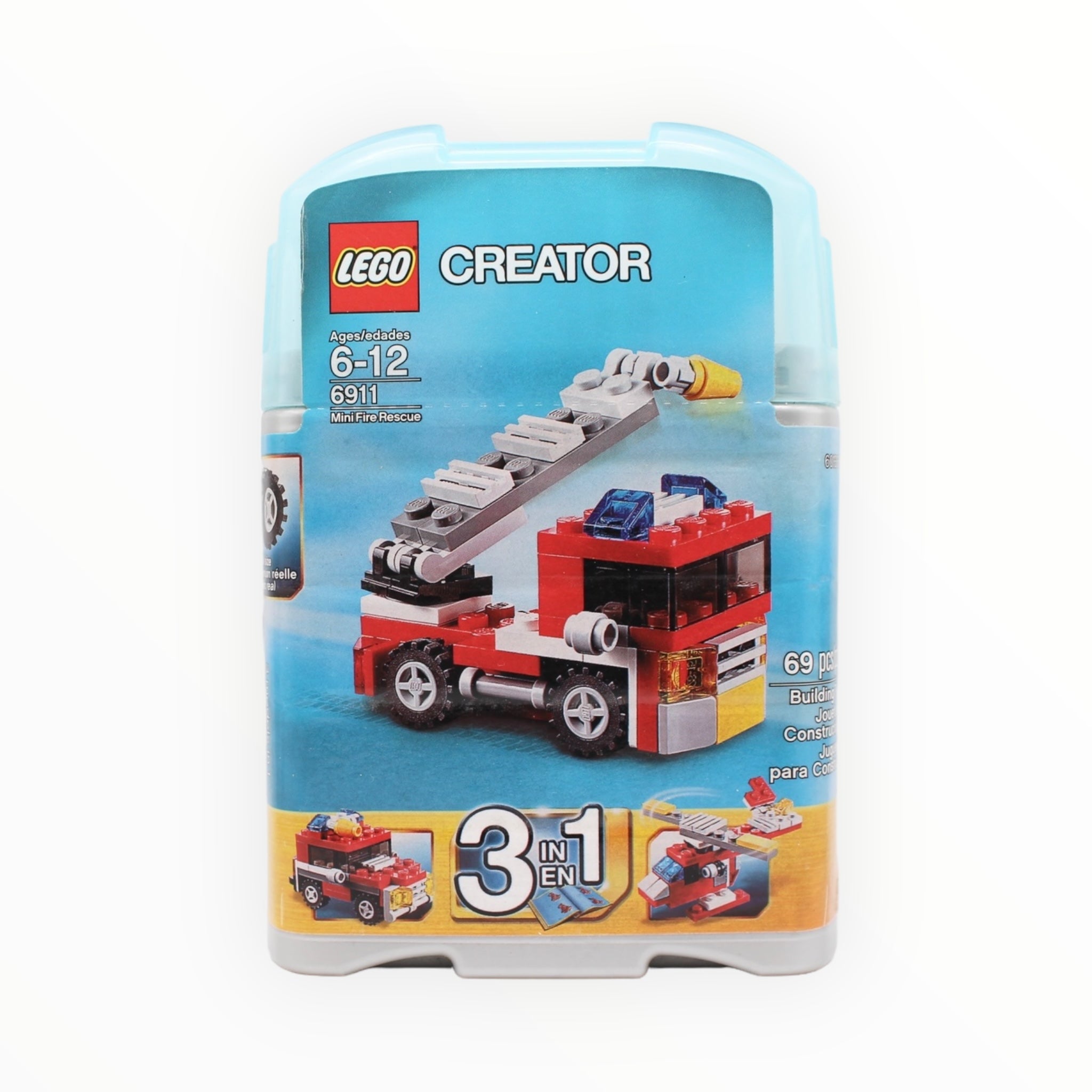 Retired Set 6911 Creator Mini Fire Rescue