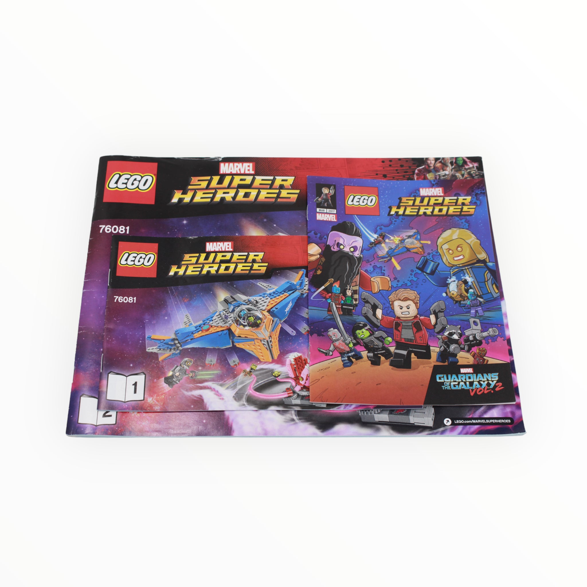 Used Set 76081 Marvel Super Heroes The Milano vs. The Abilisk
