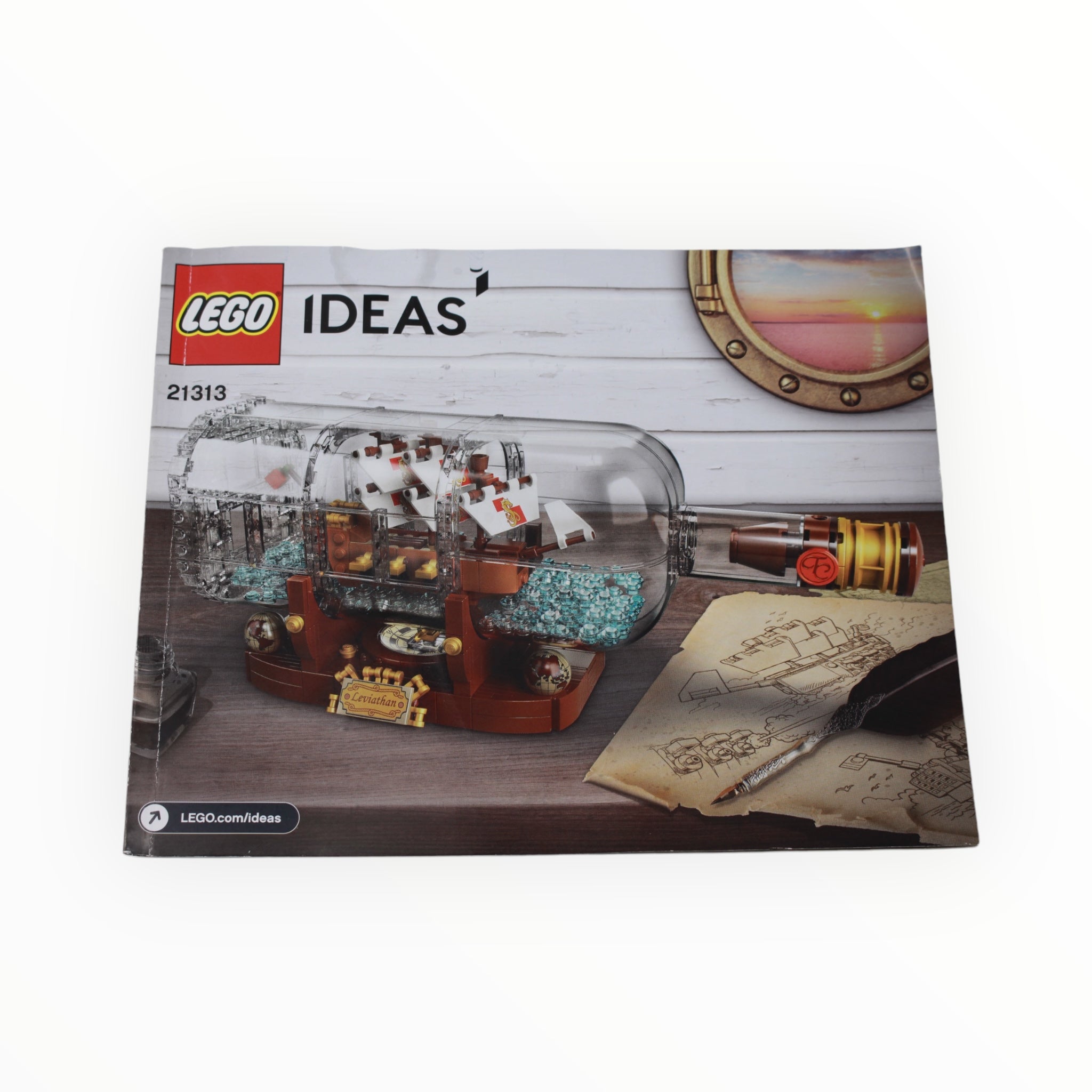 Used Set 21313 LEGO Ideas Ship in a Bottle