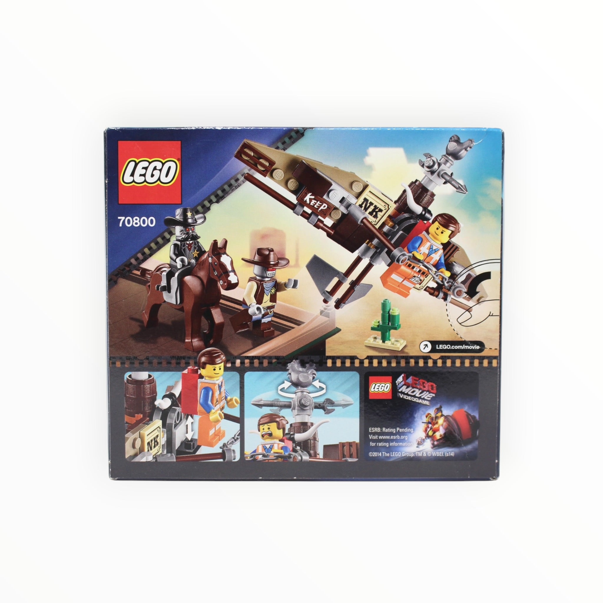 Retired Set 70800 The LEGO Movie Getaway Glider (damaged box)
