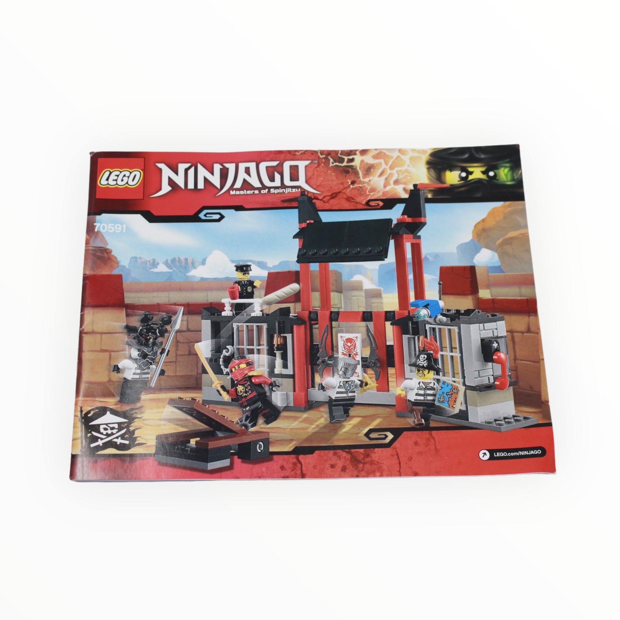 Used Set 70591 Ninjago Kryptarium Prison Breakout