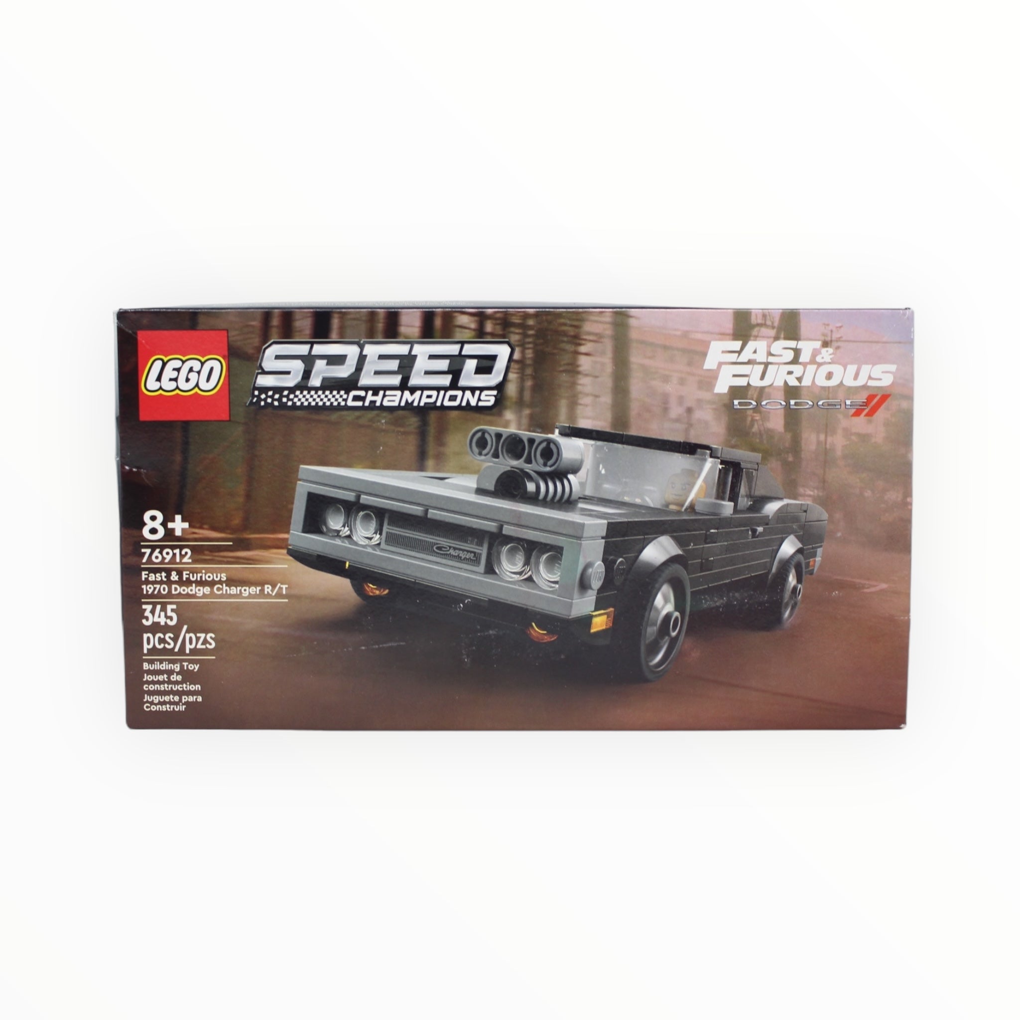 Retired Set 76912 Speed Champions Fast & Furious 1970 Dodge Charger R/T (damaged box)
