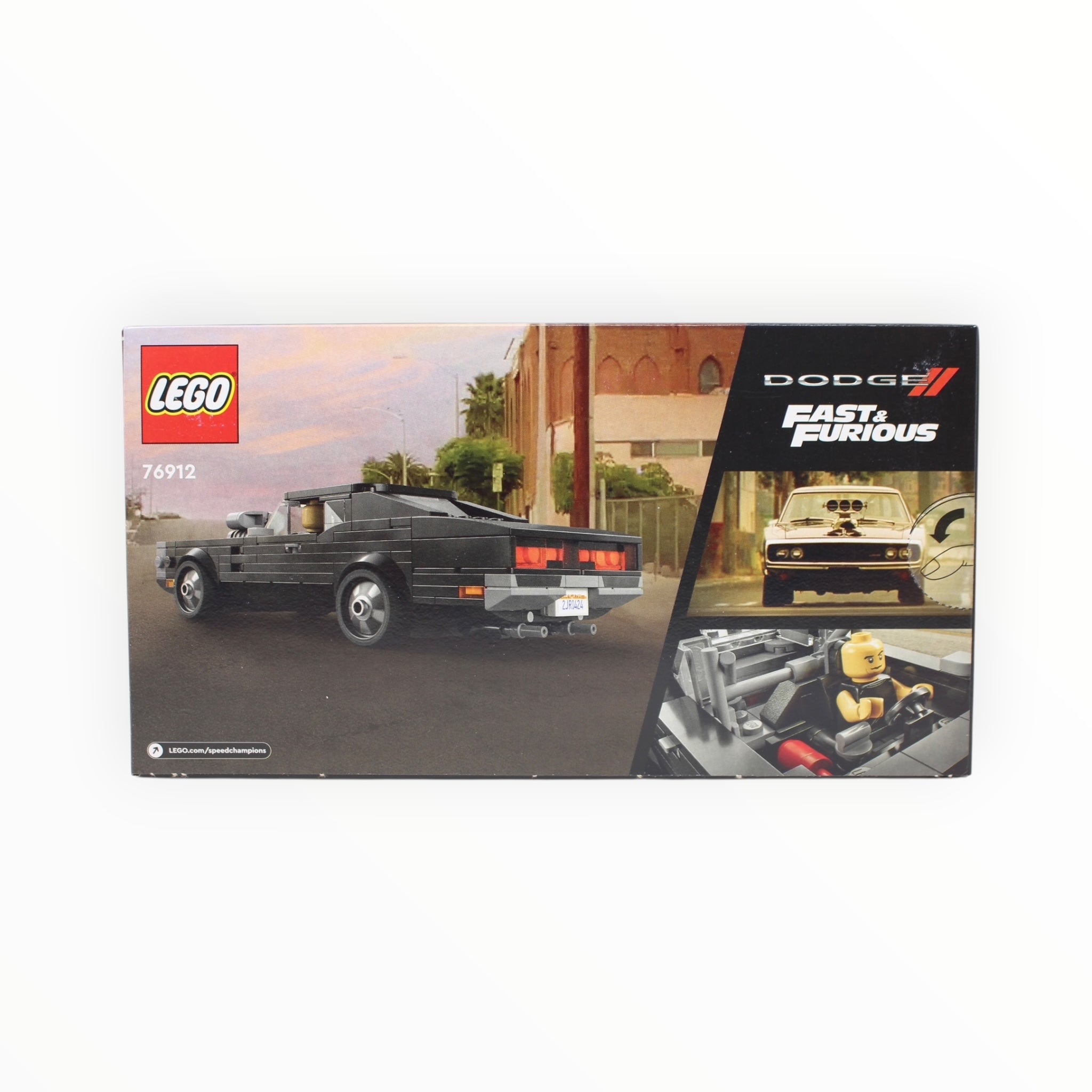 Retired Set 76912 Speed Champions Fast & Furious 1970 Dodge Charger R/T