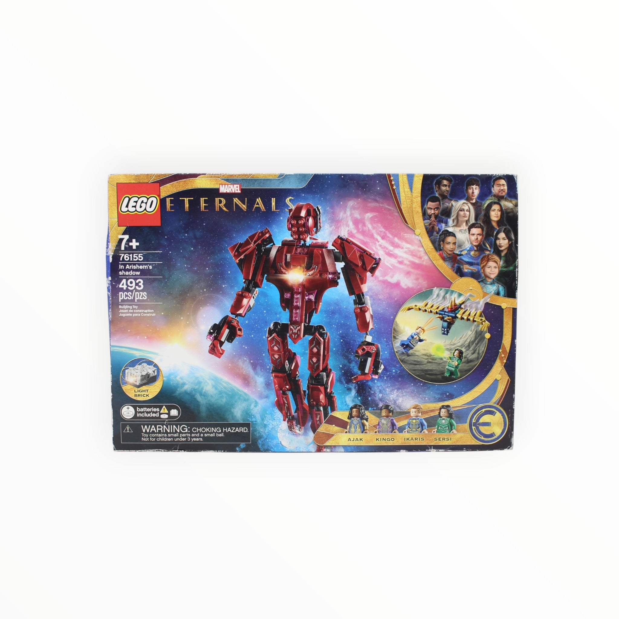 Retired Set 76155 Eternals In Arishem’s shadow (some box damage)