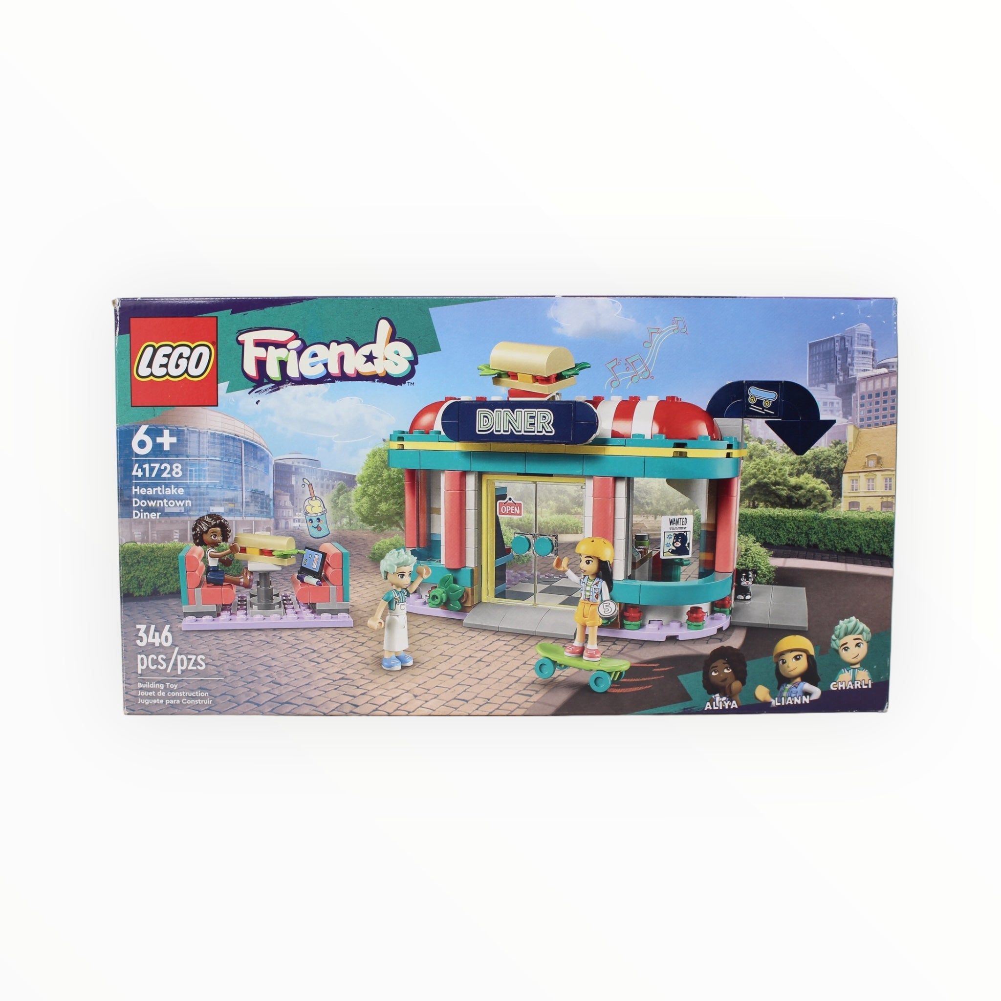 Certified Used Set 41728 Friends Heartlake Downtown Diner