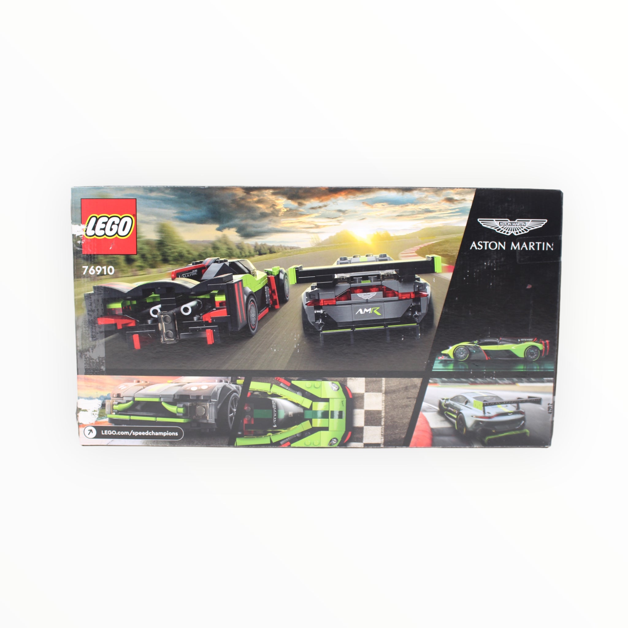 Certified Used Set 76910 Speed Champions Aston Martin Valkyrie AMR Pro and Aston Martin Vantage GT3