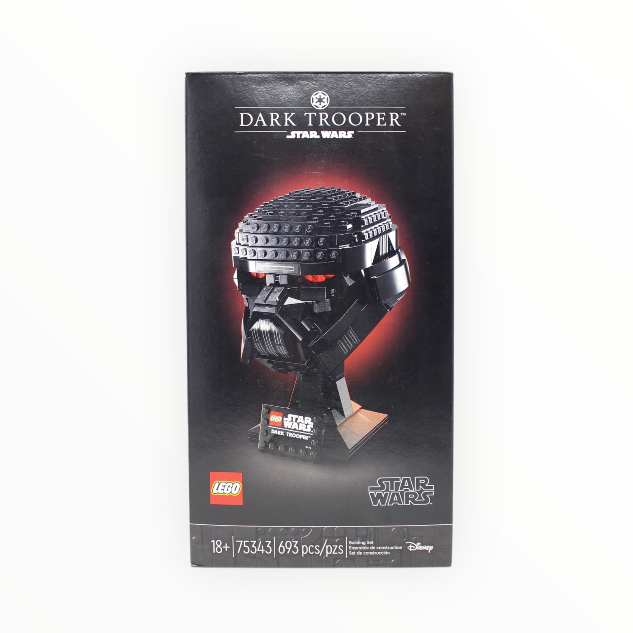 Retired Set 75343 Star Wars Dark Trooper Helmet