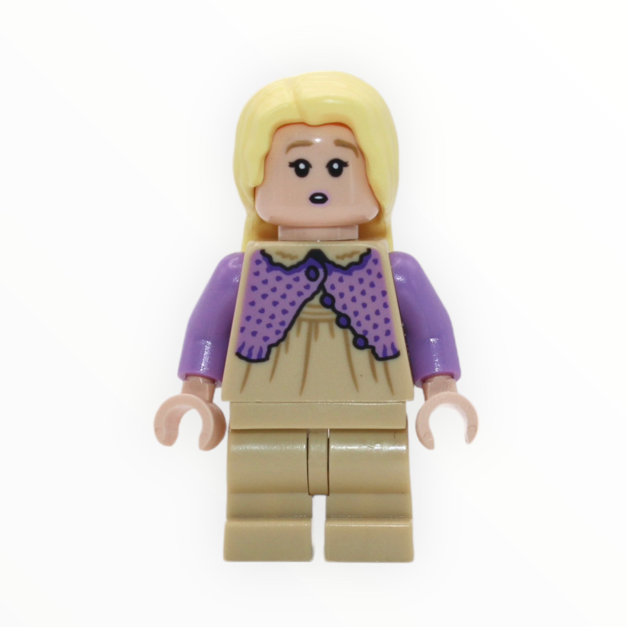 Luna Lovegood (tan outfit, lavender arms)