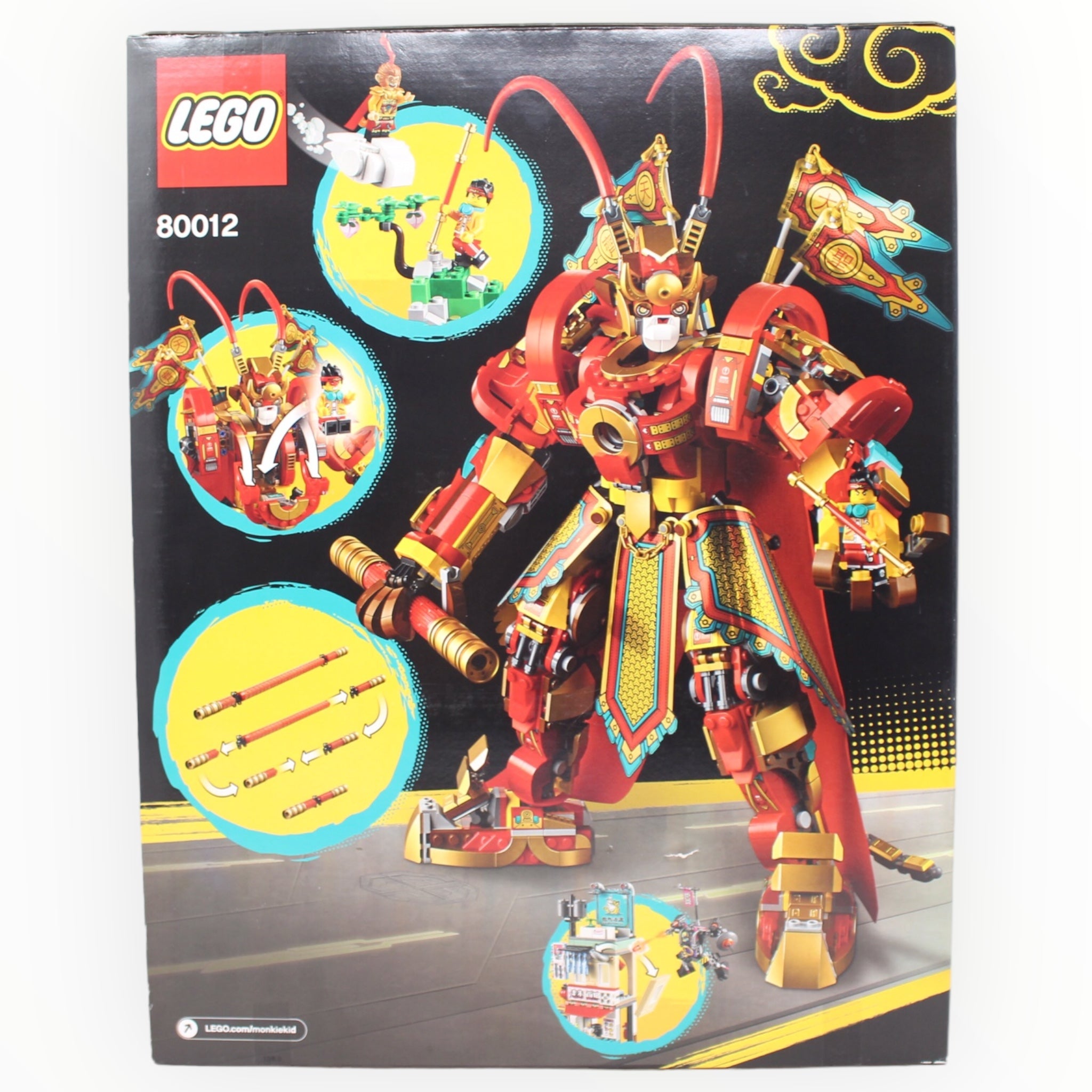 Retired Set 80012 Monkie Kid Monkey King Warrior Mech