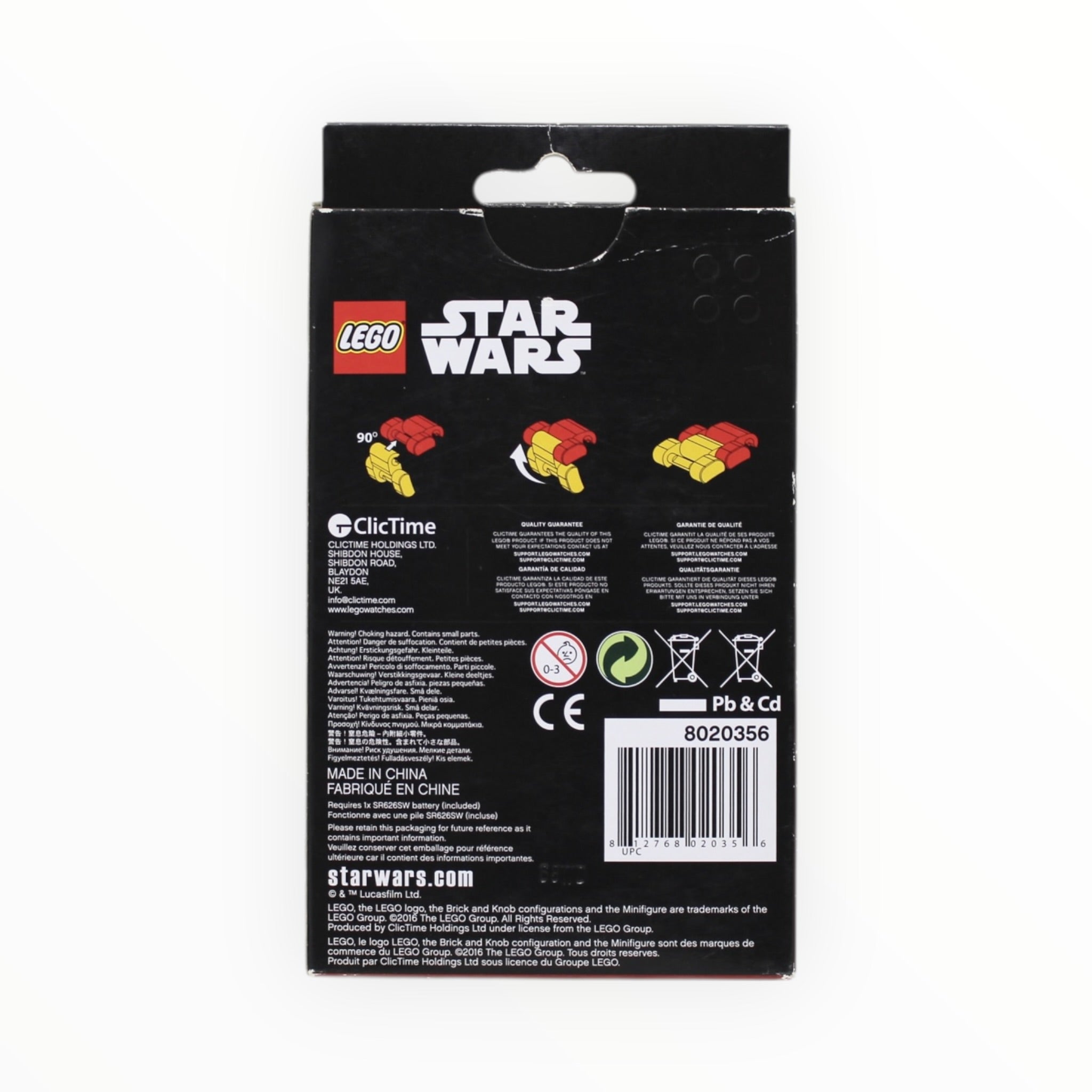 Watch Set 8020356 Star Wars Luke Skywalker