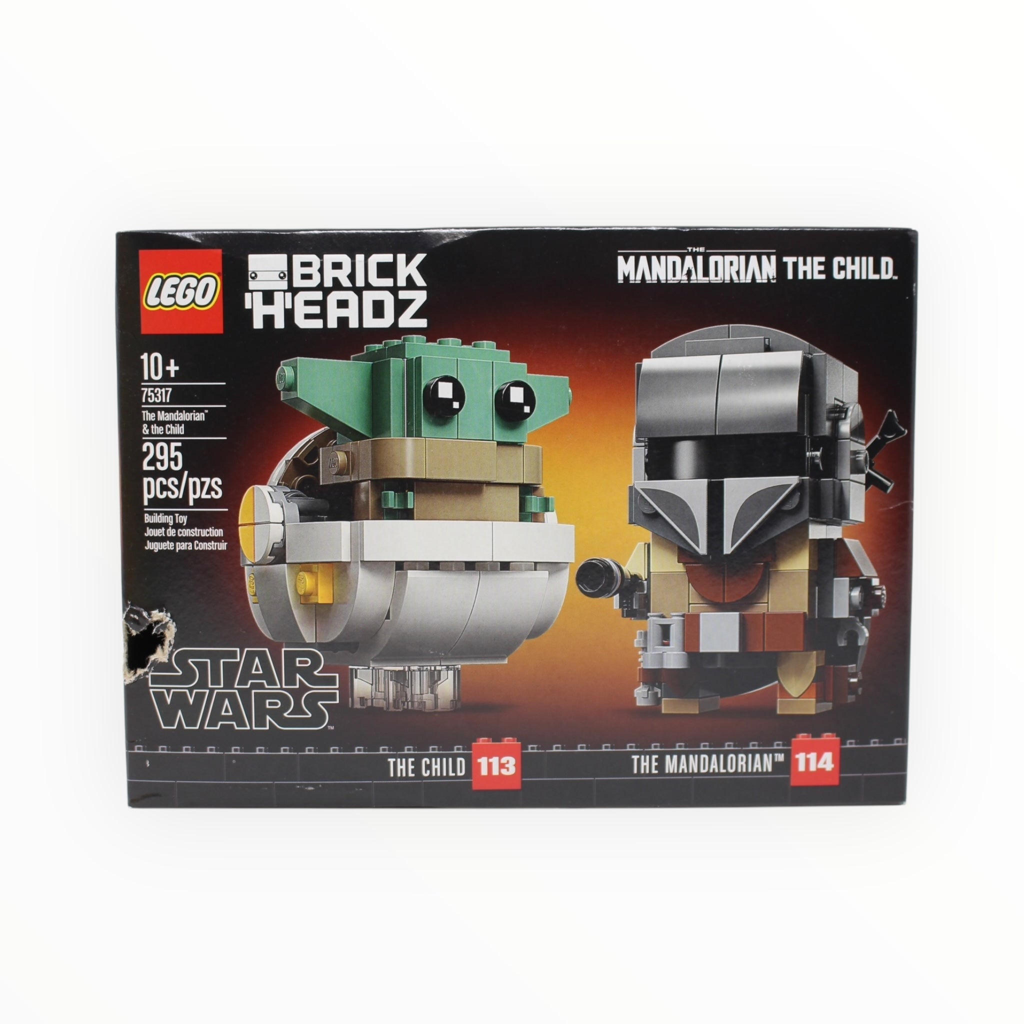 Retired Set 75317 Star Wars The Mandalorian & The Child (damaged box)