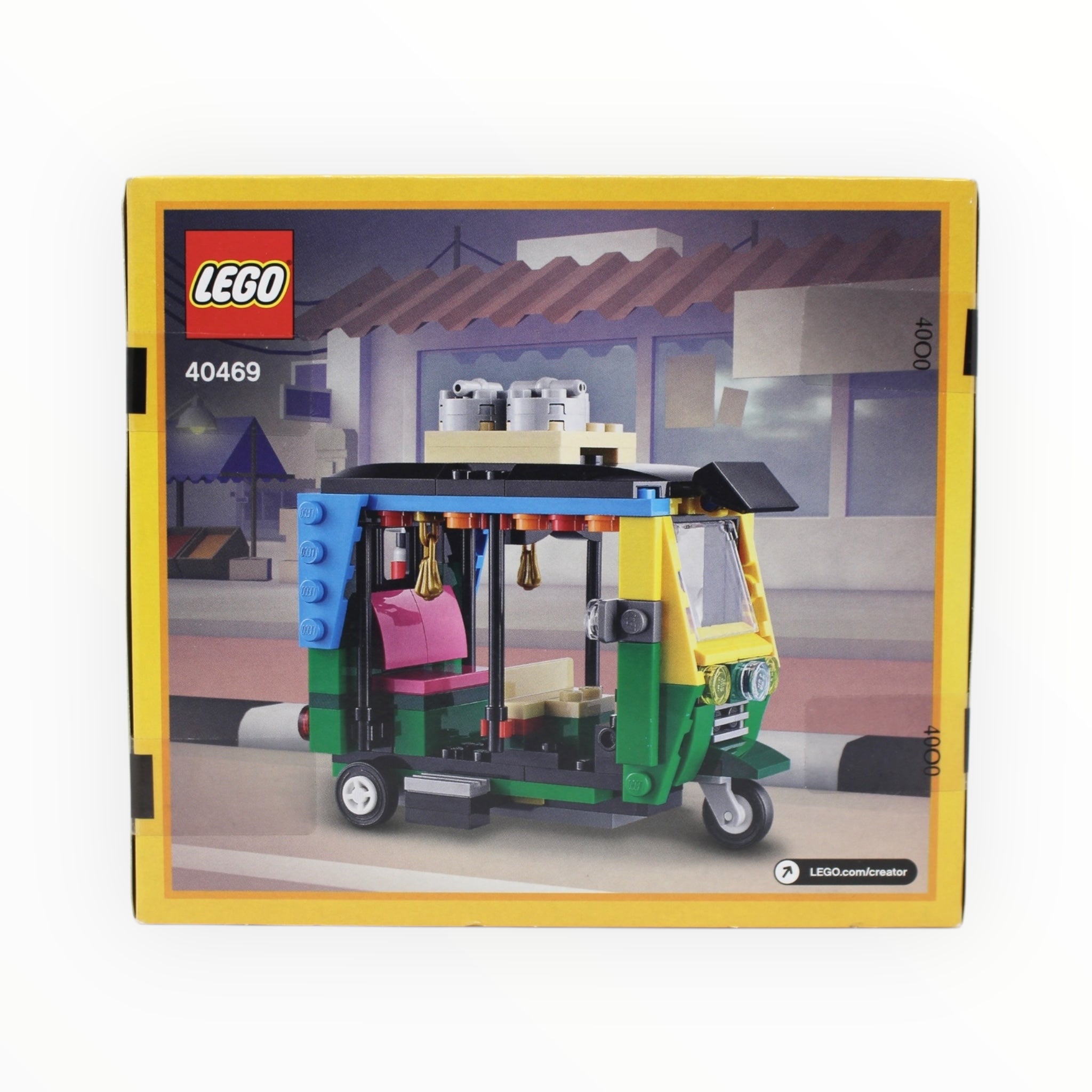 Retired Set 40469 Creator Tuk Tuk