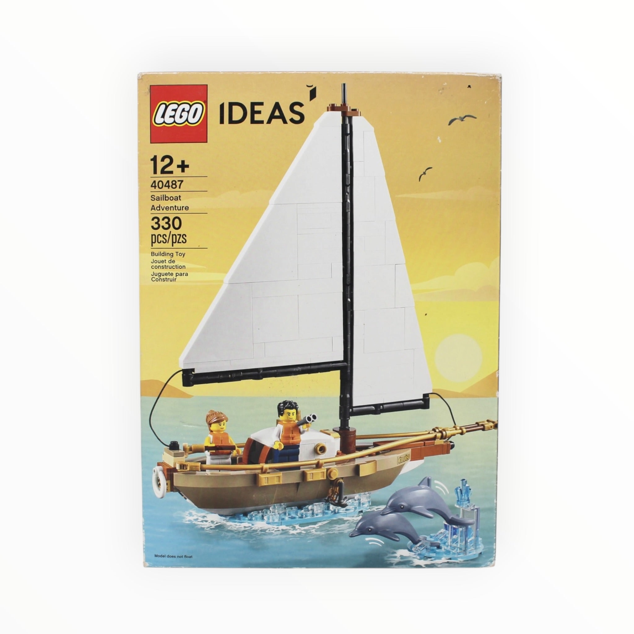 Certified Used Set 40487 LEGO Ideas Sailboat Adventure (open box, sealed bags)