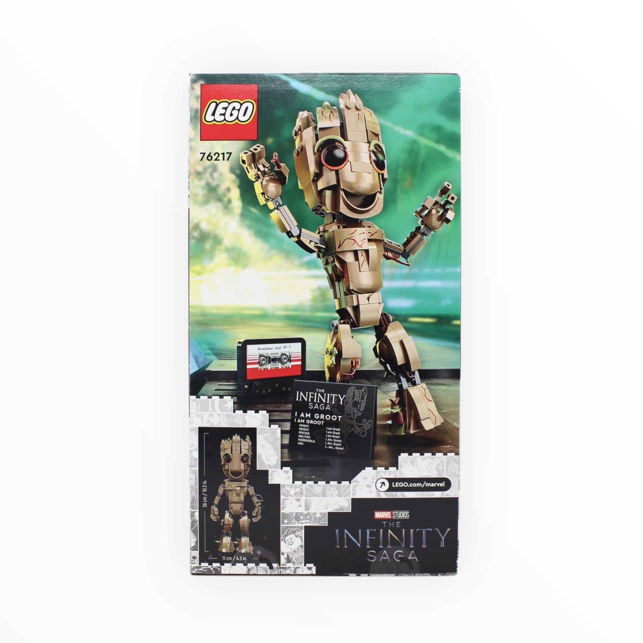 Retired Set 76217 Marvel Infinity Saga I am Groot